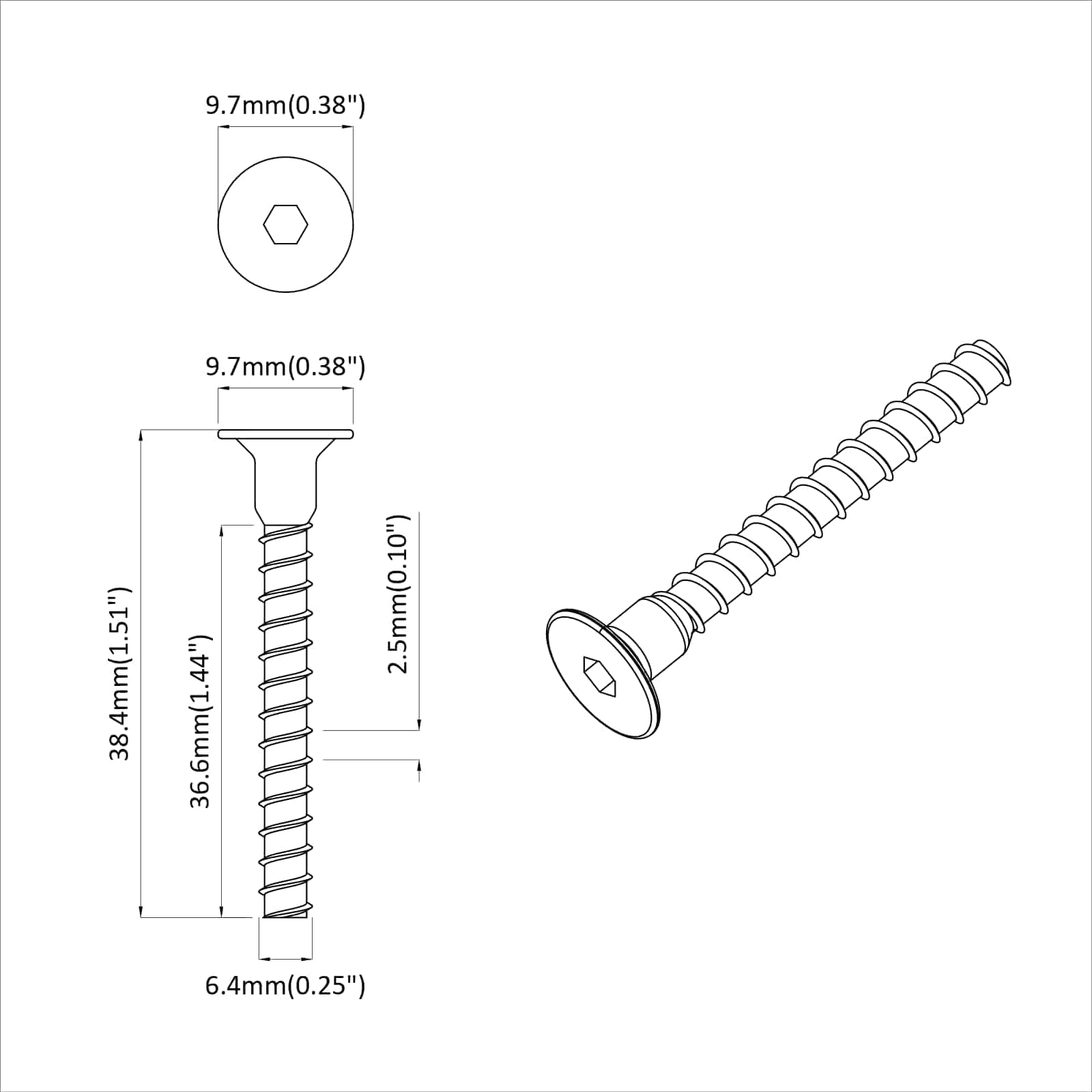 Socket cap head schroef 12 pcs Zwart 7 x 40 mm IJzer is nu te koop bij PeponiXL, paradijselijk wonen!