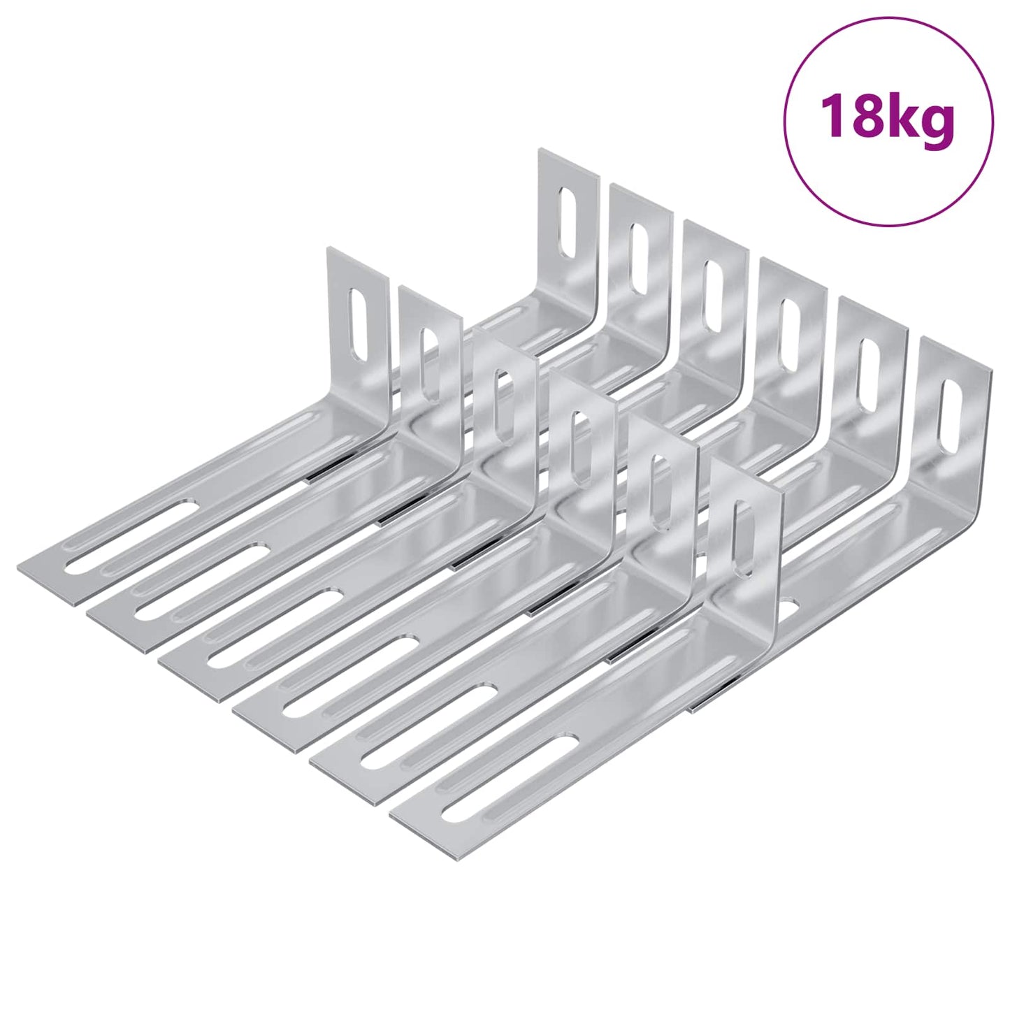 Anti Tip Beugel Effen 1268 pcs Zilver IJzer is nu te koop bij PeponiXL, paradijselijk wonen!