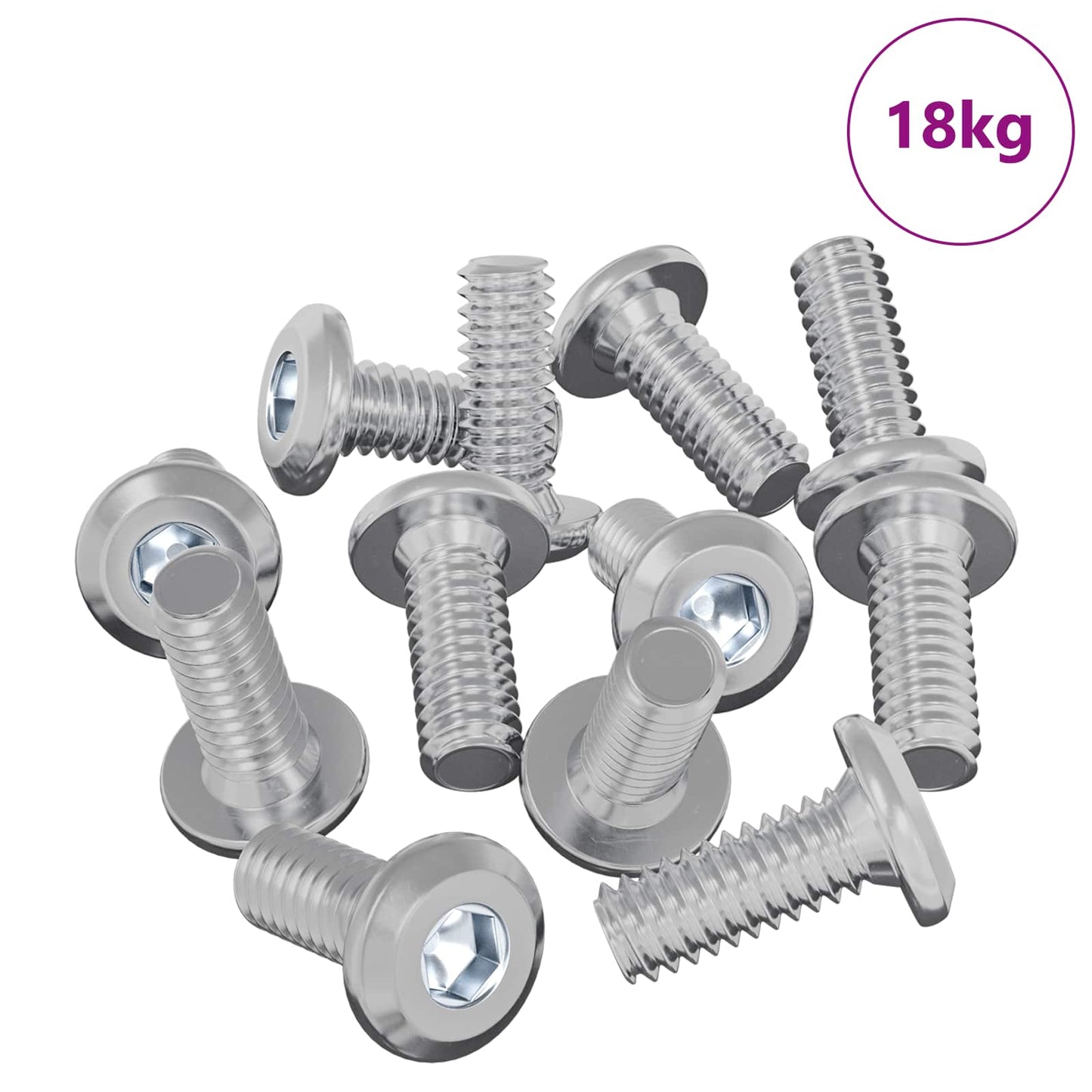 Vergrendelingsschroef 3600 pcs Zilver Staal is nu te koop bij PeponiXL, paradijselijk wonen!