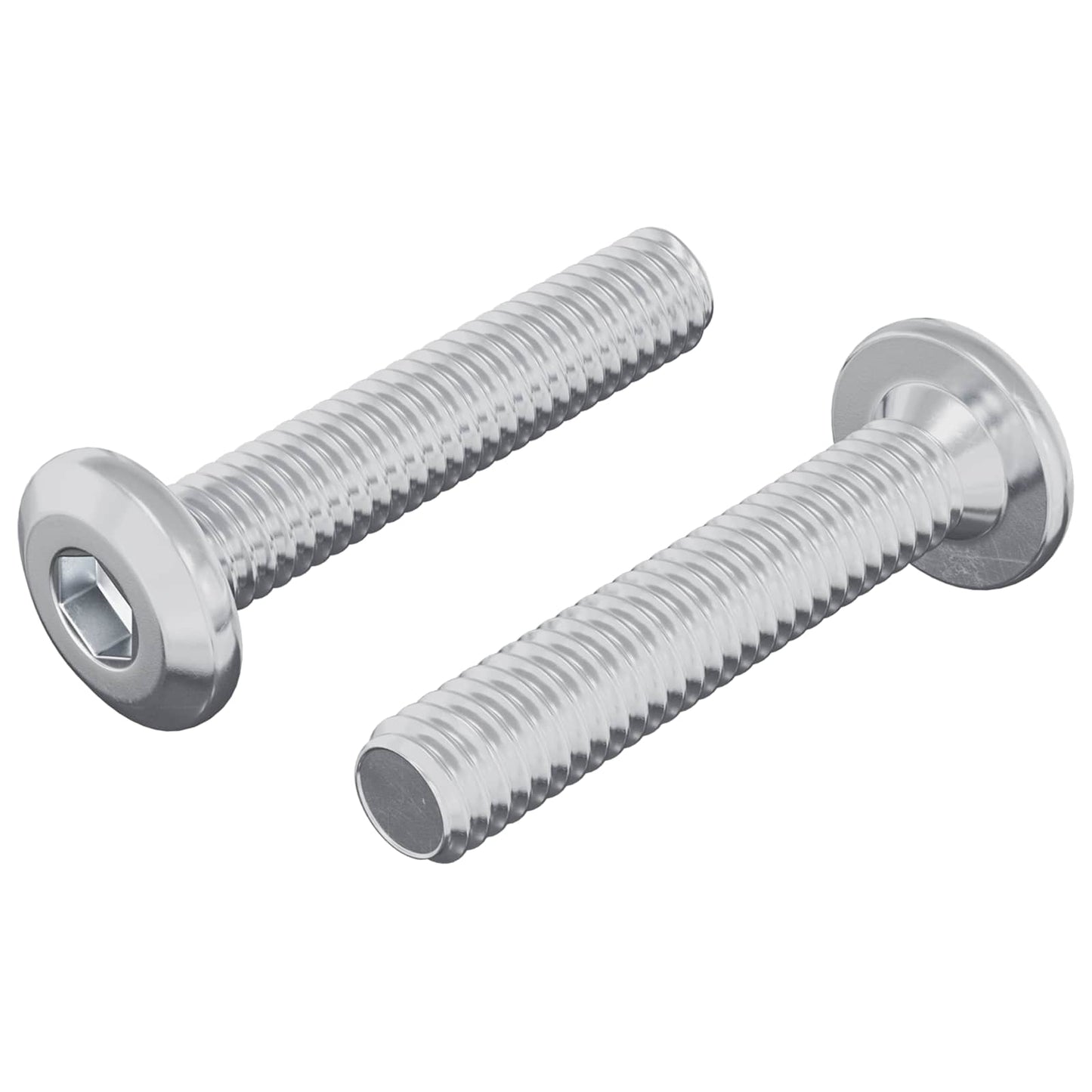 Vergrendelingsschroef 2 pcs Zilver M6 x 30 mm Staal is nu te koop bij PeponiXL, paradijselijk wonen!