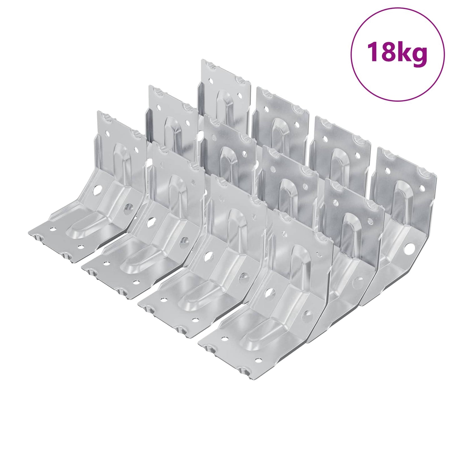 Beugel 212 pcs Verzinkt 106 x 55 x 1,5mm Staal is nu te koop bij PeponiXL, paradijselijk wonen!