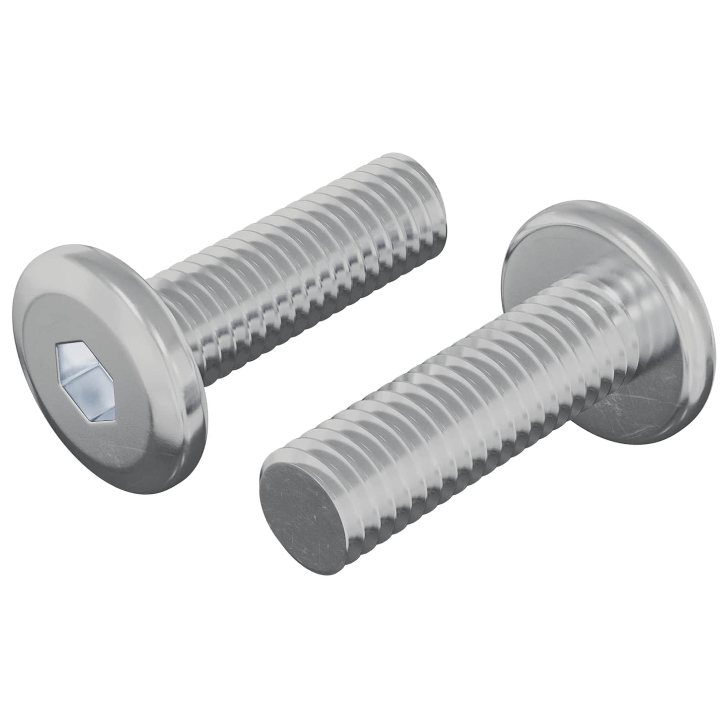 Bout 2 pcs Zilver 8 x 25 mm Staal is nu te koop bij PeponiXL, paradijselijk wonen!