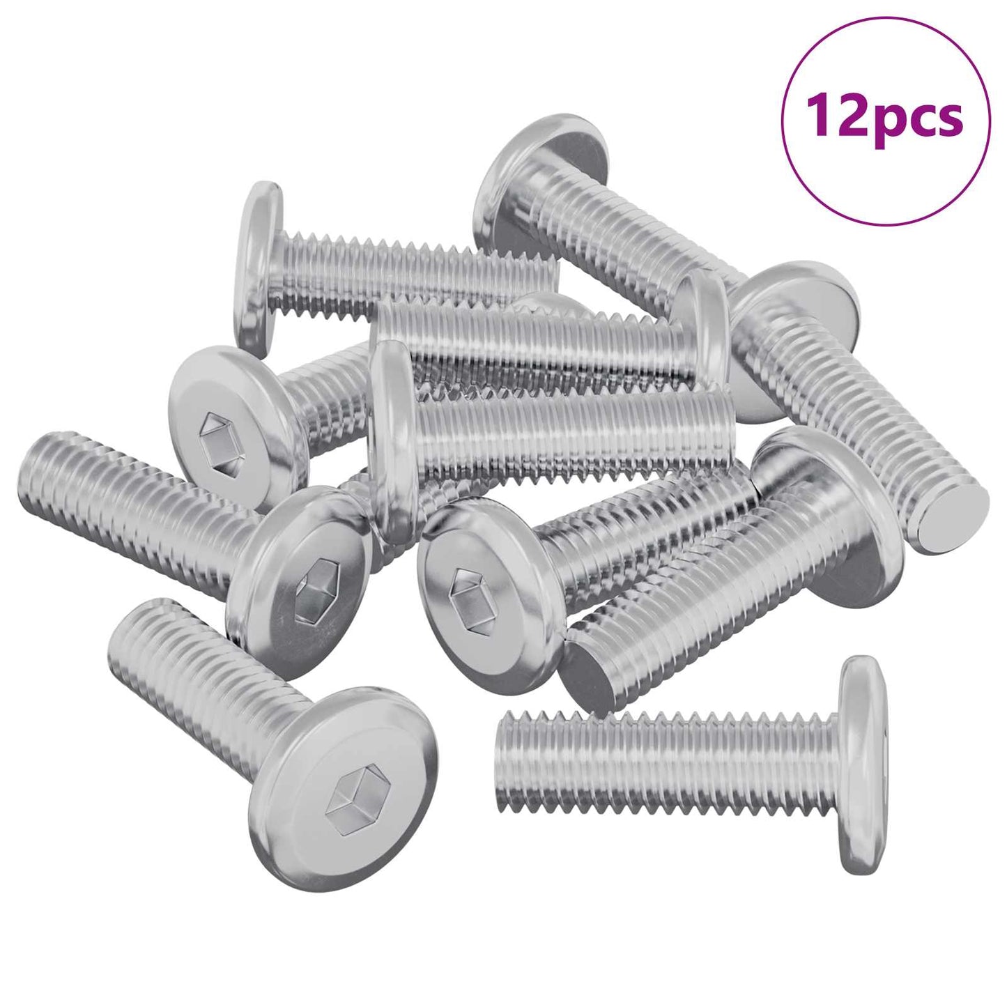 Bout 12 pcs Zilver 8 x 25 mm Staal is nu te koop bij PeponiXL, paradijselijk wonen!