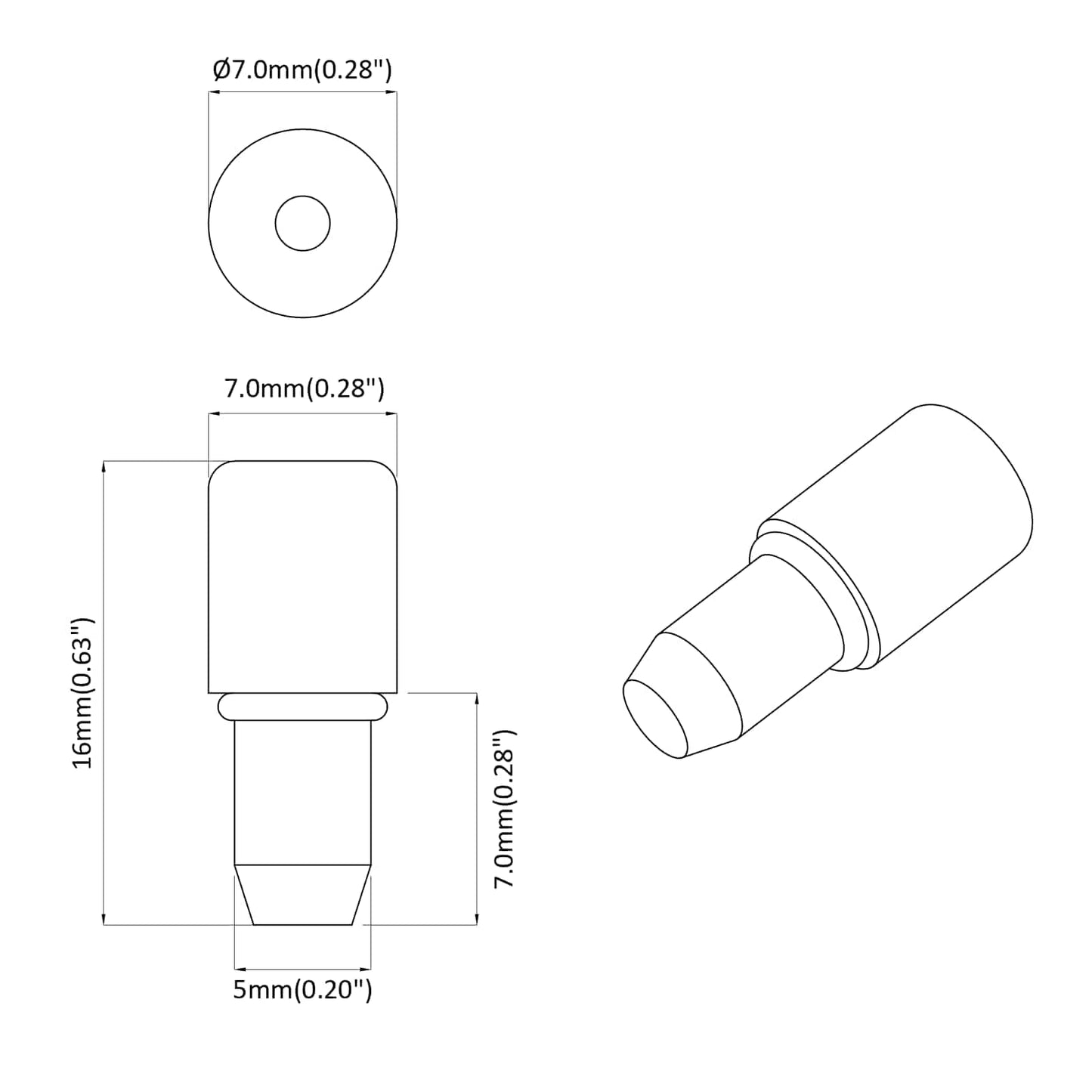 Plankhaak 2 pcs Zilver 7 x 16 mm IJzer is nu te koop bij PeponiXL, paradijselijk wonen!