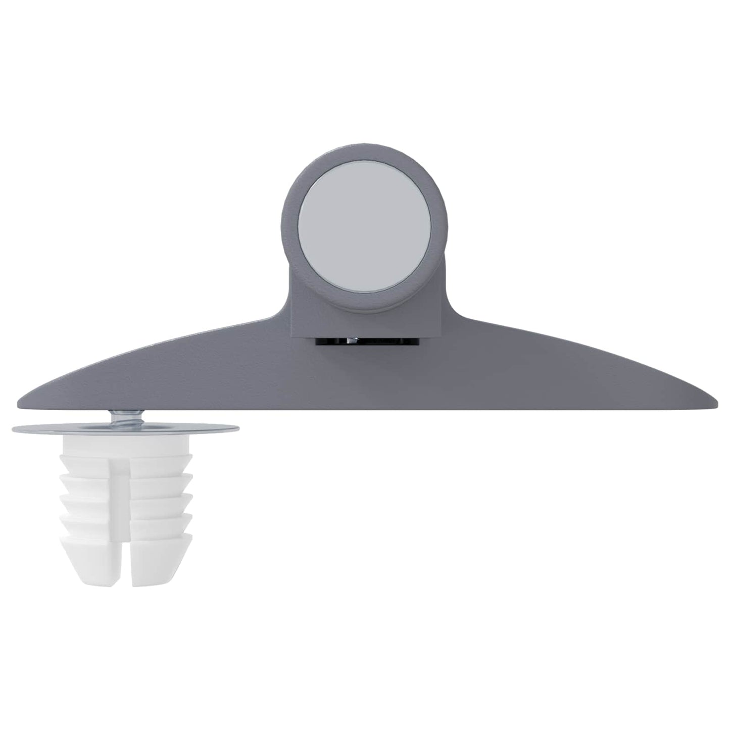 Zachte Sluitdempers 2 pcs Grijs 125 x 47 x 15 mm PP is nu te koop bij PeponiXL, paradijselijk wonen!