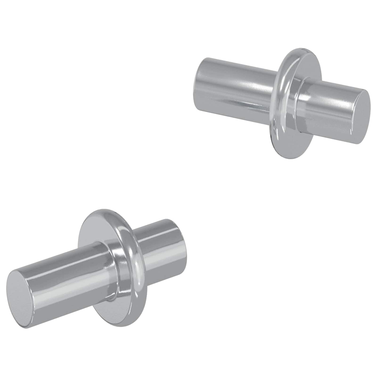Plankhaak 2 pcs Zilver 8,6 x 8,6 x 14,6 mm Staal is nu te koop bij PeponiXL, paradijselijk wonen!