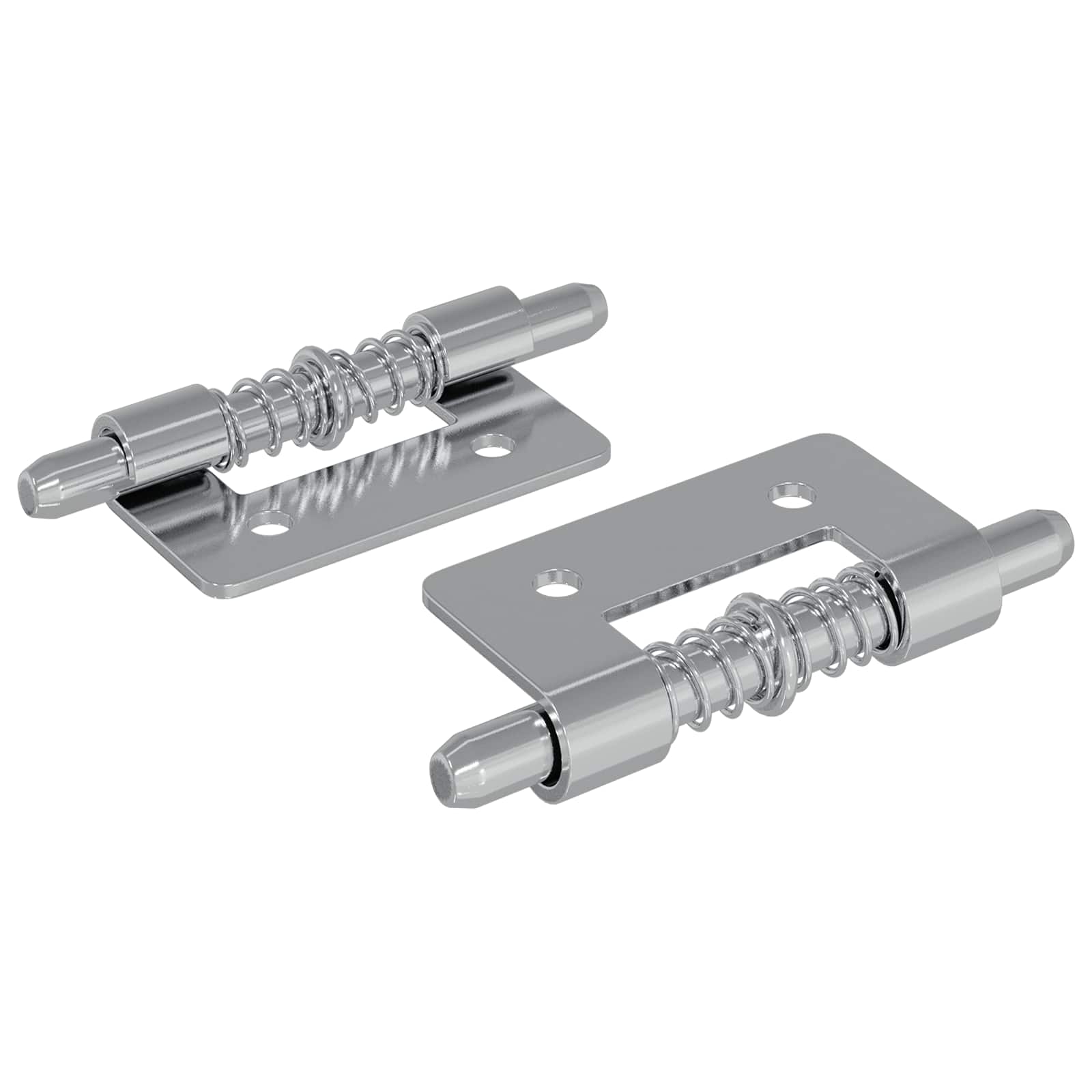 Latch 2 pcs Zilver 46 x 17 x 1,2 mm Staal is nu te koop bij PeponiXL, paradijselijk wonen!