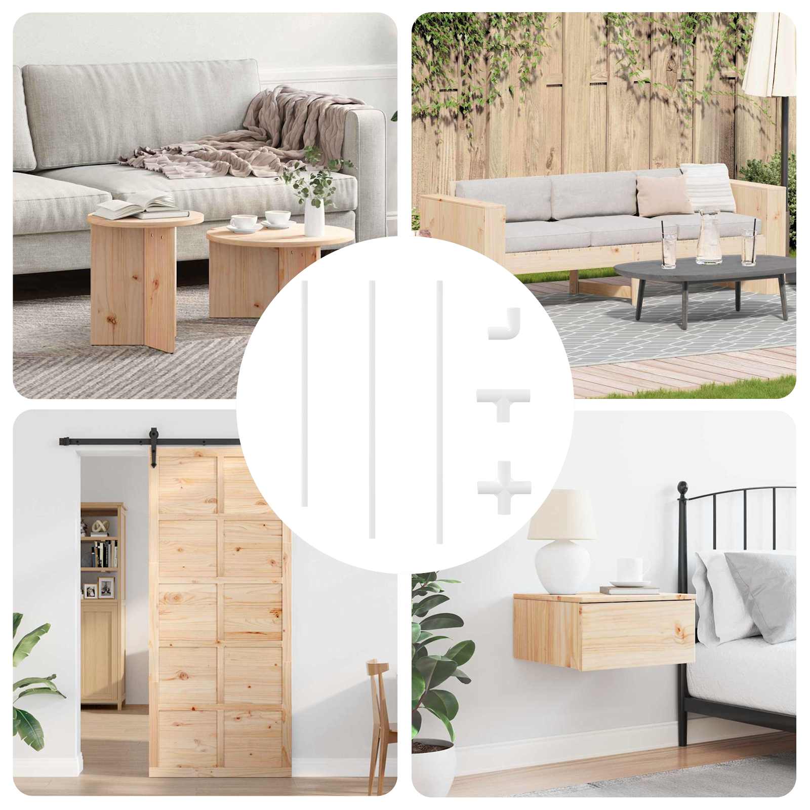 PVC Pijp 29 pcs Wit PP en PE is nu te koop bij PeponiXL, paradijselijk wonen!