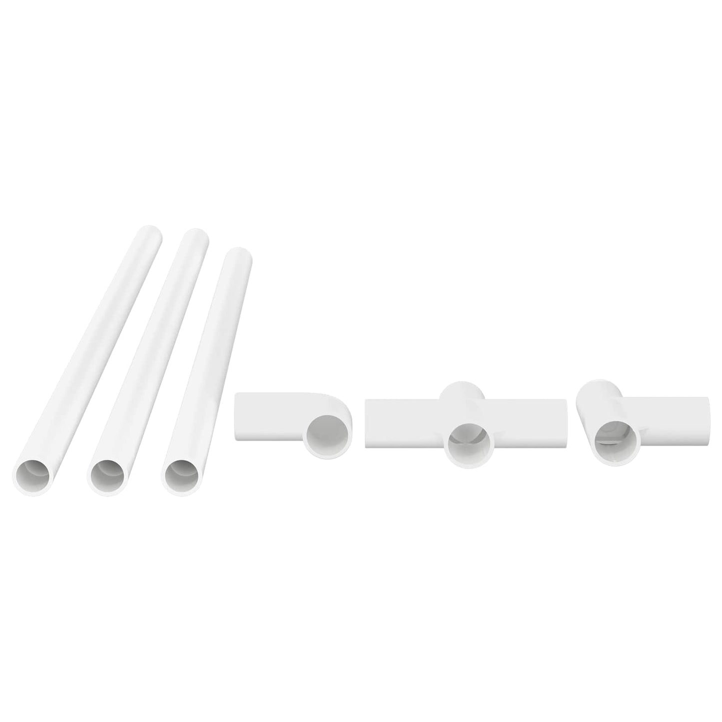 PVC Pijp 29 pcs Wit PP en PE is nu te koop bij PeponiXL, paradijselijk wonen!