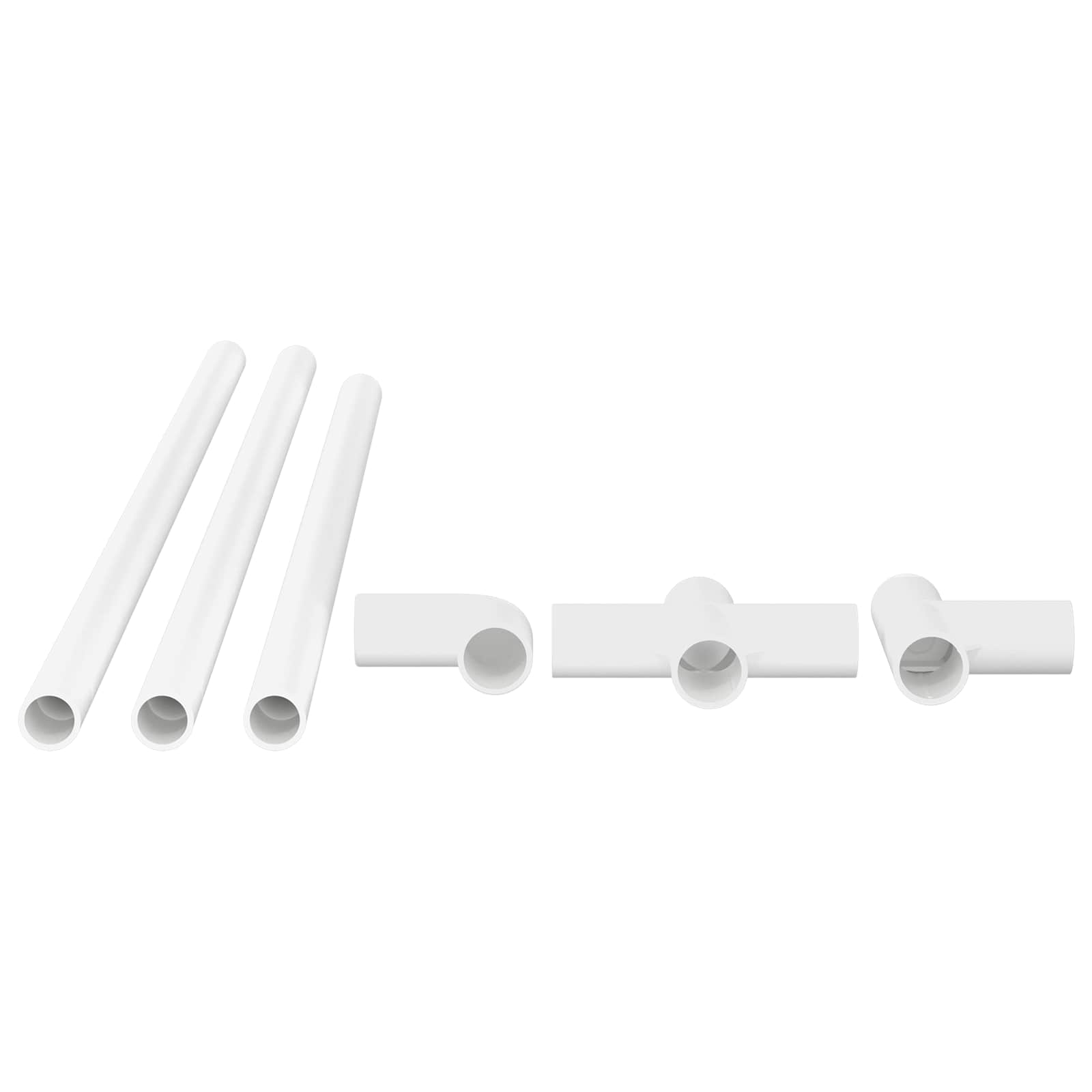 PVC Pijp 29 pcs Wit PP en PE is nu te koop bij PeponiXL, paradijselijk wonen!