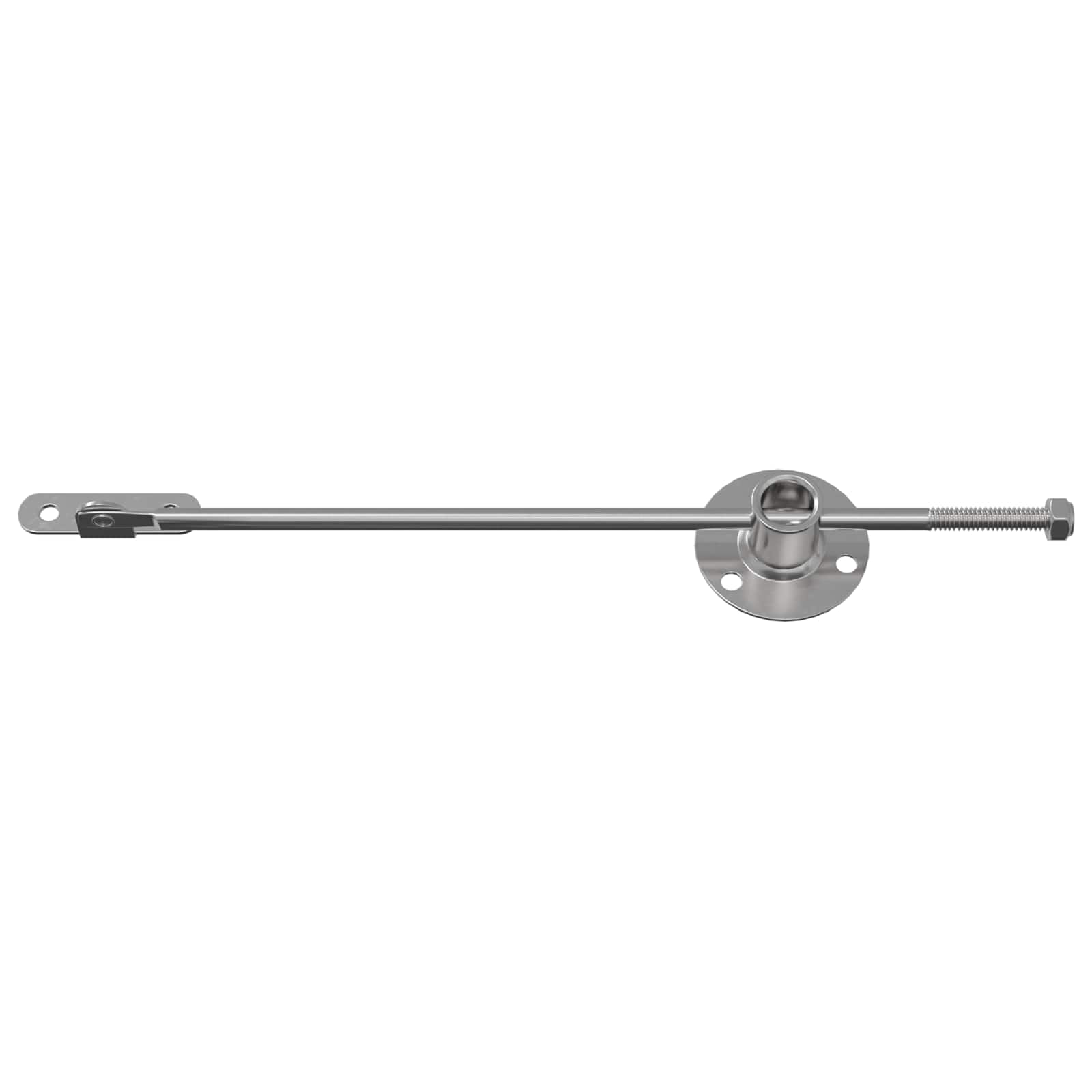 Trekstangscharnier 2 stuks Zilver 190 mm Metaal is nu te koop bij PeponiXL, paradijselijk wonen!