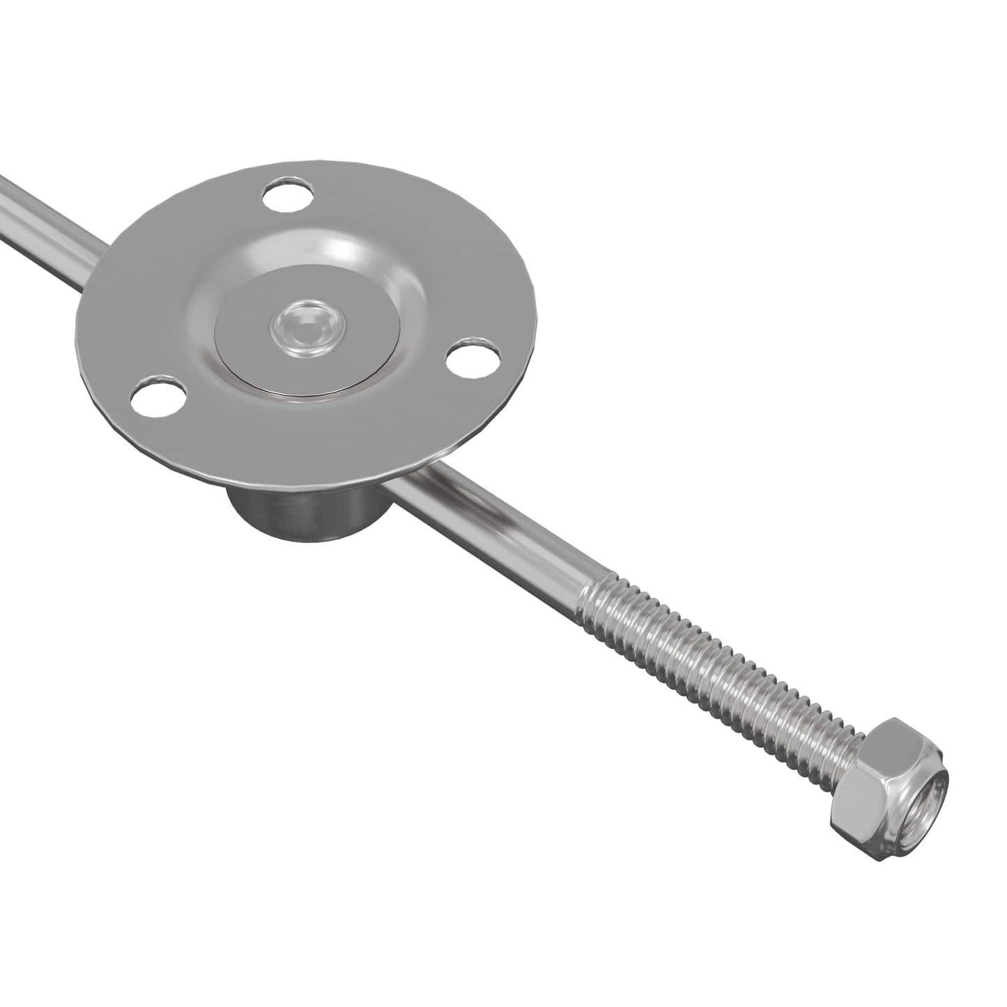 Trekstang Scharnier 12 pcs Zilver 190 mm Metaal is nu te koop bij PeponiXL, paradijselijk wonen!