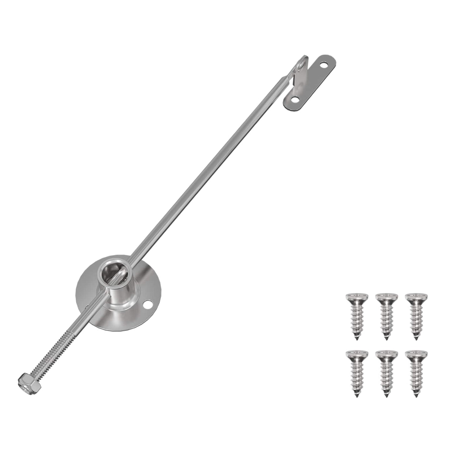 Trekstang Scharnier 12 pcs Zilver 190 mm Metaal is nu te koop bij PeponiXL, paradijselijk wonen!