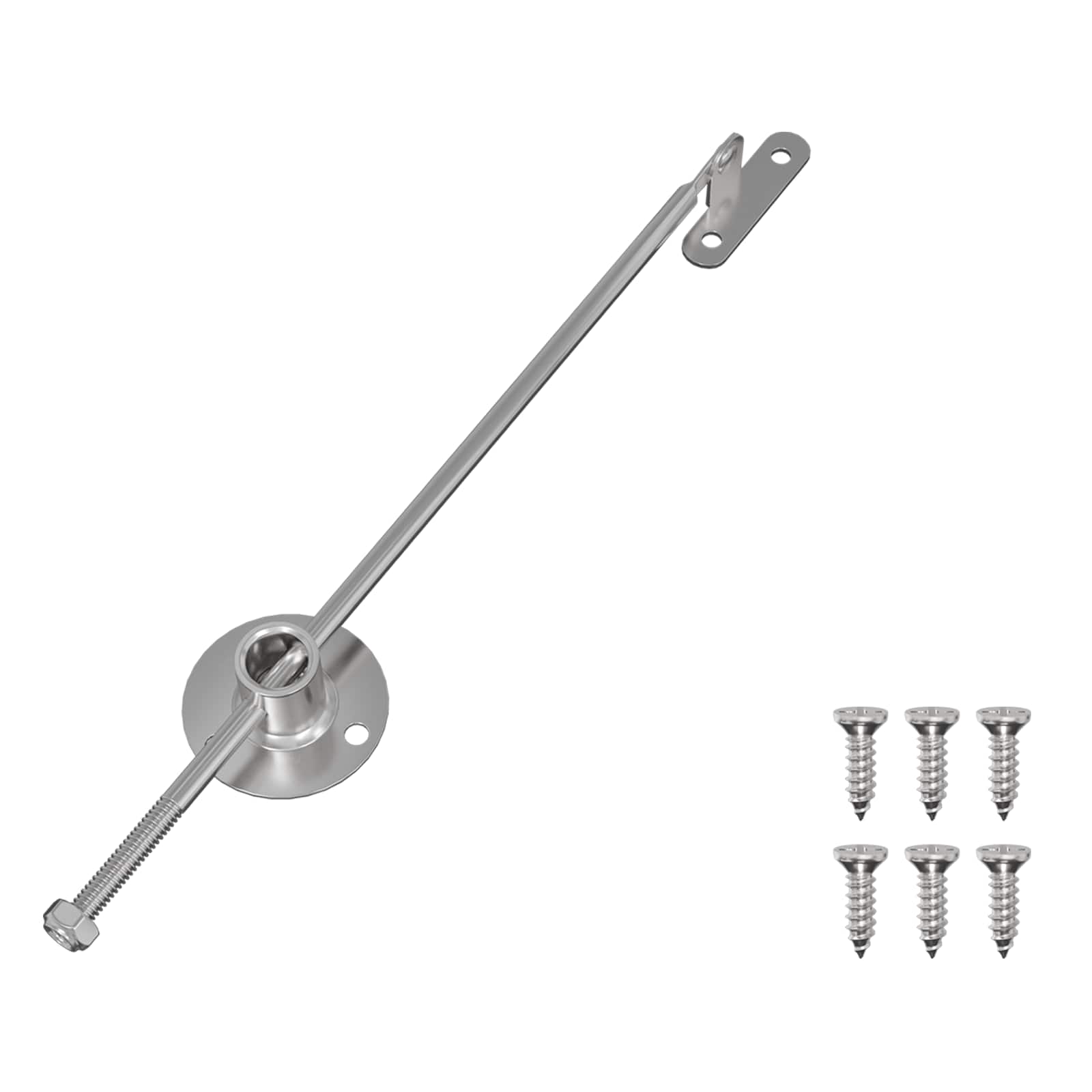 Trekstang Scharnier 12 pcs Zilver 190 mm Metaal is nu te koop bij PeponiXL, paradijselijk wonen!
