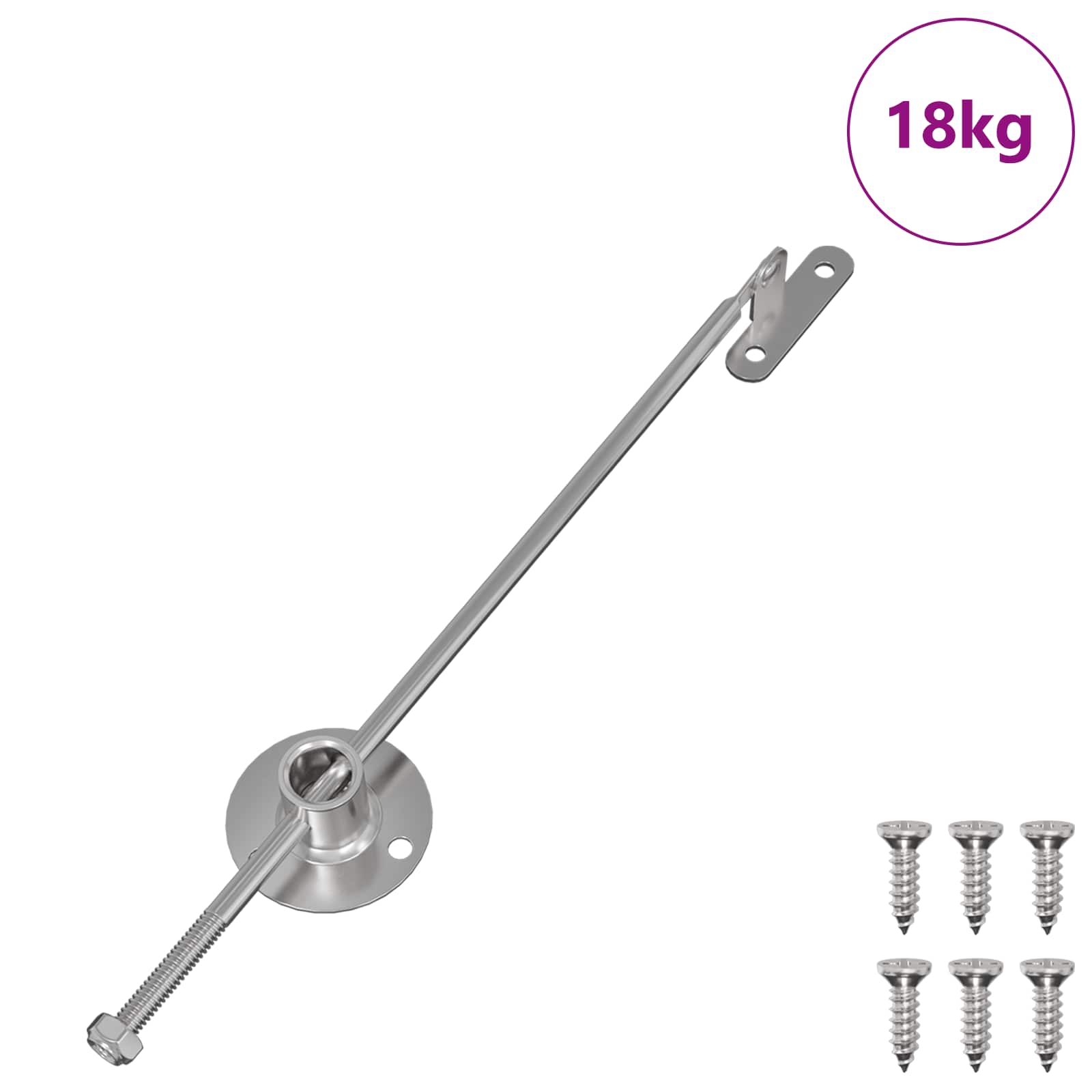 Trekstang Scharnier 439 pcs Zilver IJzer is nu te koop bij PeponiXL, paradijselijk wonen!
