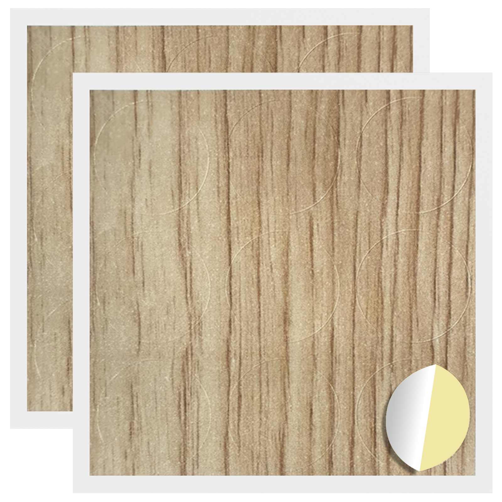 Zelfklevende Schroefhoes 2 pcs Artisan Eiken Ø 20 x 0,5 mm is nu te koop bij PeponiXL, paradijselijk wonen!