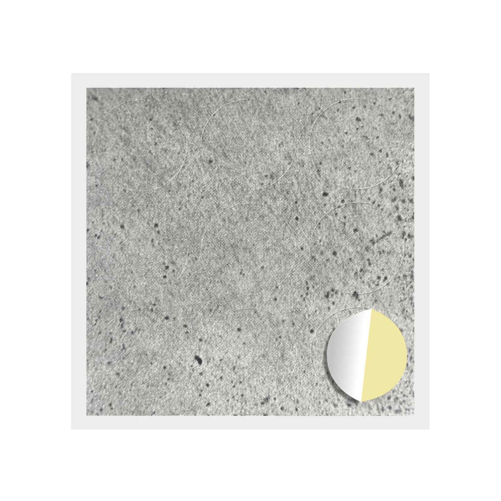Zelfklevende Schroefhoes 12 pcs Beton Grijs Ø 20 x 0,5 mm is nu te koop bij PeponiXL, paradijselijk wonen!