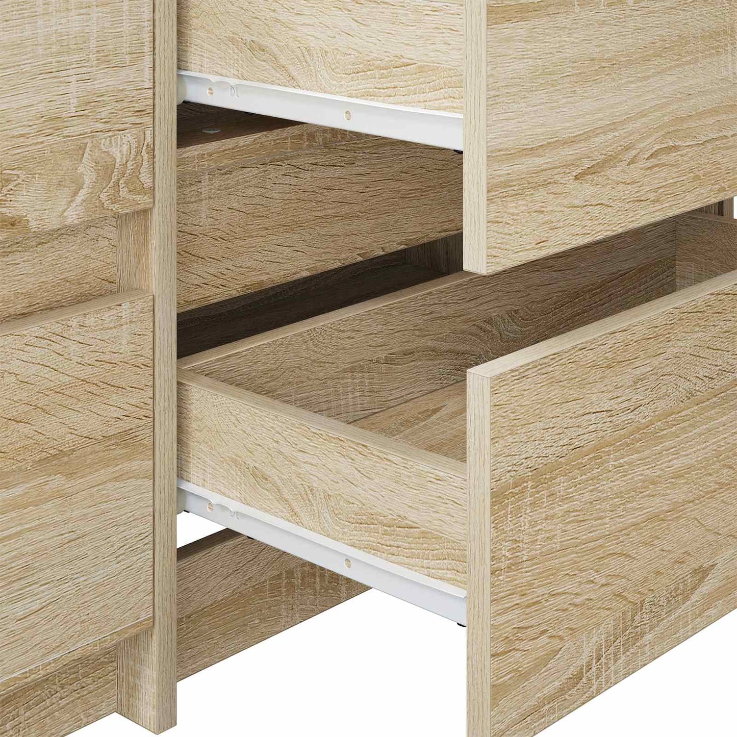 Ladegeleider 87 pcs Wit Staal is nu te koop bij PeponiXL, paradijselijk wonen!