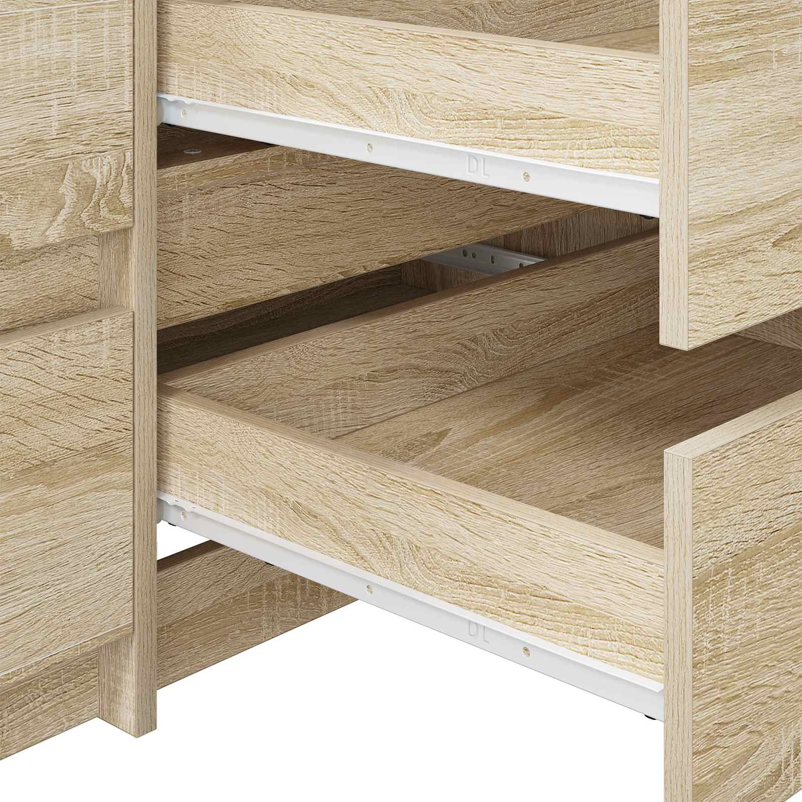 Ladegeleider 55 pcs Wit Staal is nu te koop bij PeponiXL, paradijselijk wonen!