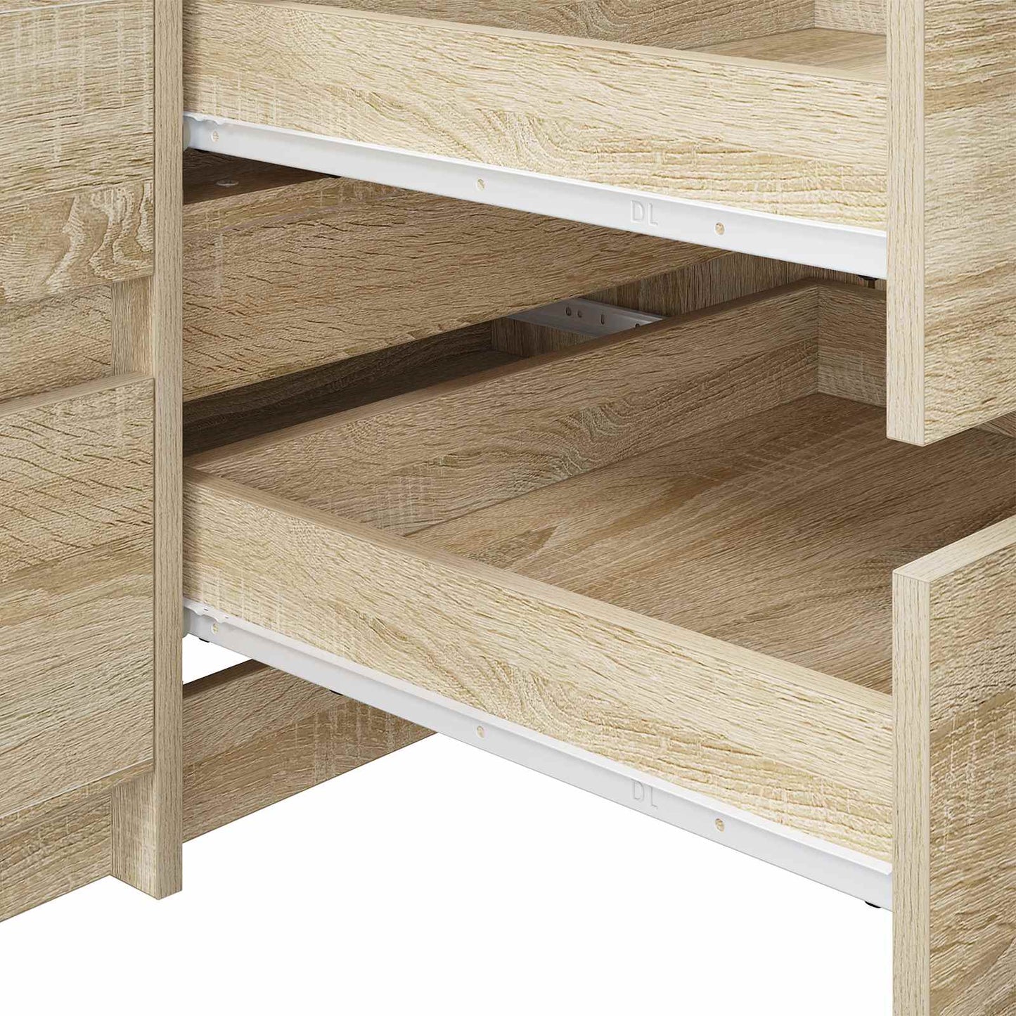 Ladegeleider 49 pcs Wit Staal is nu te koop bij PeponiXL, paradijselijk wonen!