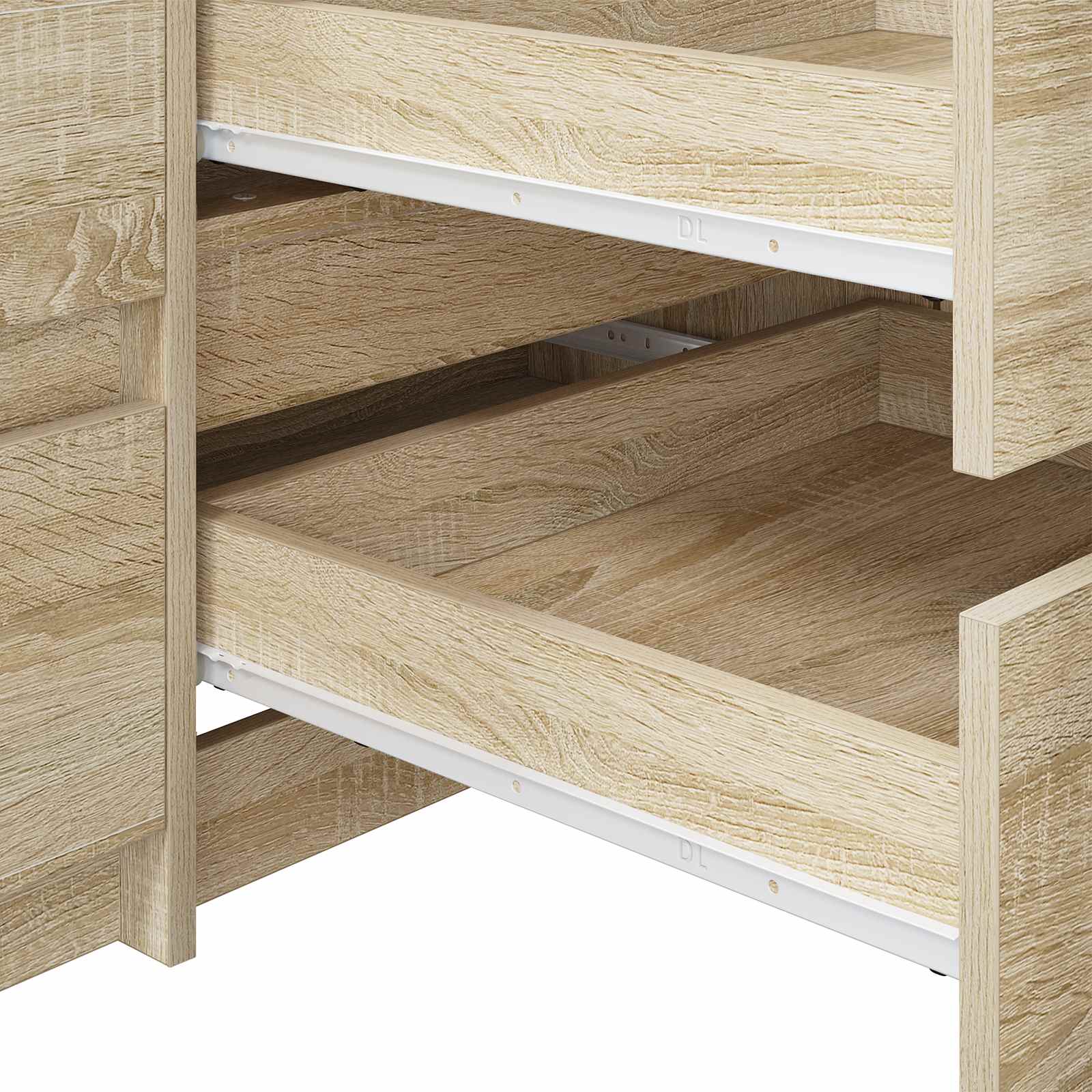 Ladegeleider 49 pcs Wit Staal is nu te koop bij PeponiXL, paradijselijk wonen!