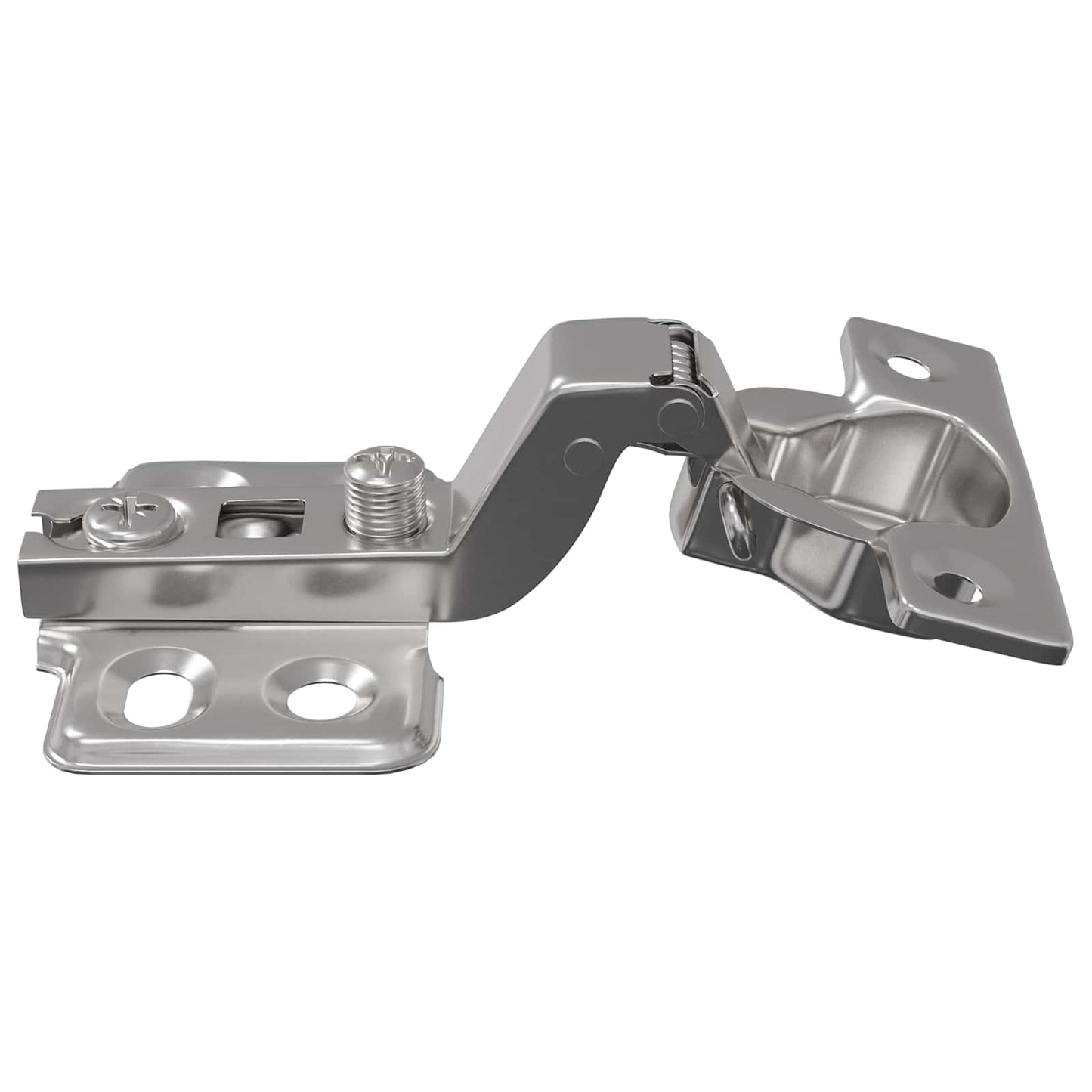 Scharnier 12 pcs Nikkel 85 x 52,5 x 9,5 mm IJzer is nu te koop bij PeponiXL, paradijselijk wonen!