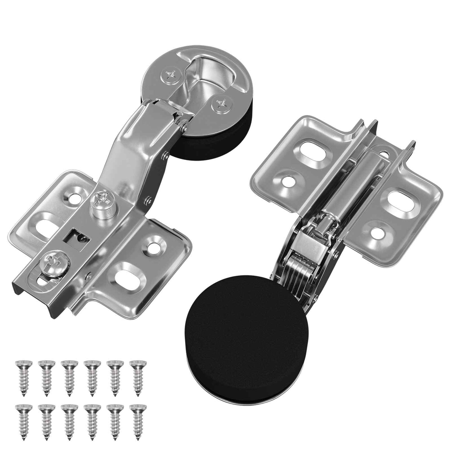 Scharnier 2 pcs Zilver 35 mm IJzer is nu te koop bij PeponiXL, paradijselijk wonen!