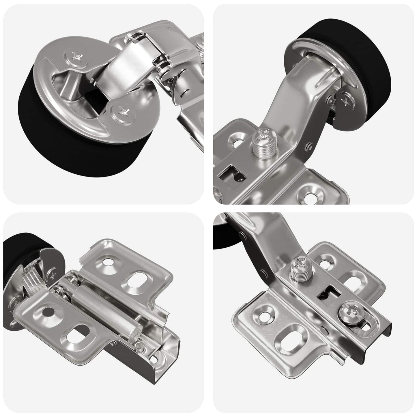 Scharnier 123 pcs Zilver 35 mm IJzer is nu te koop bij PeponiXL, paradijselijk wonen!