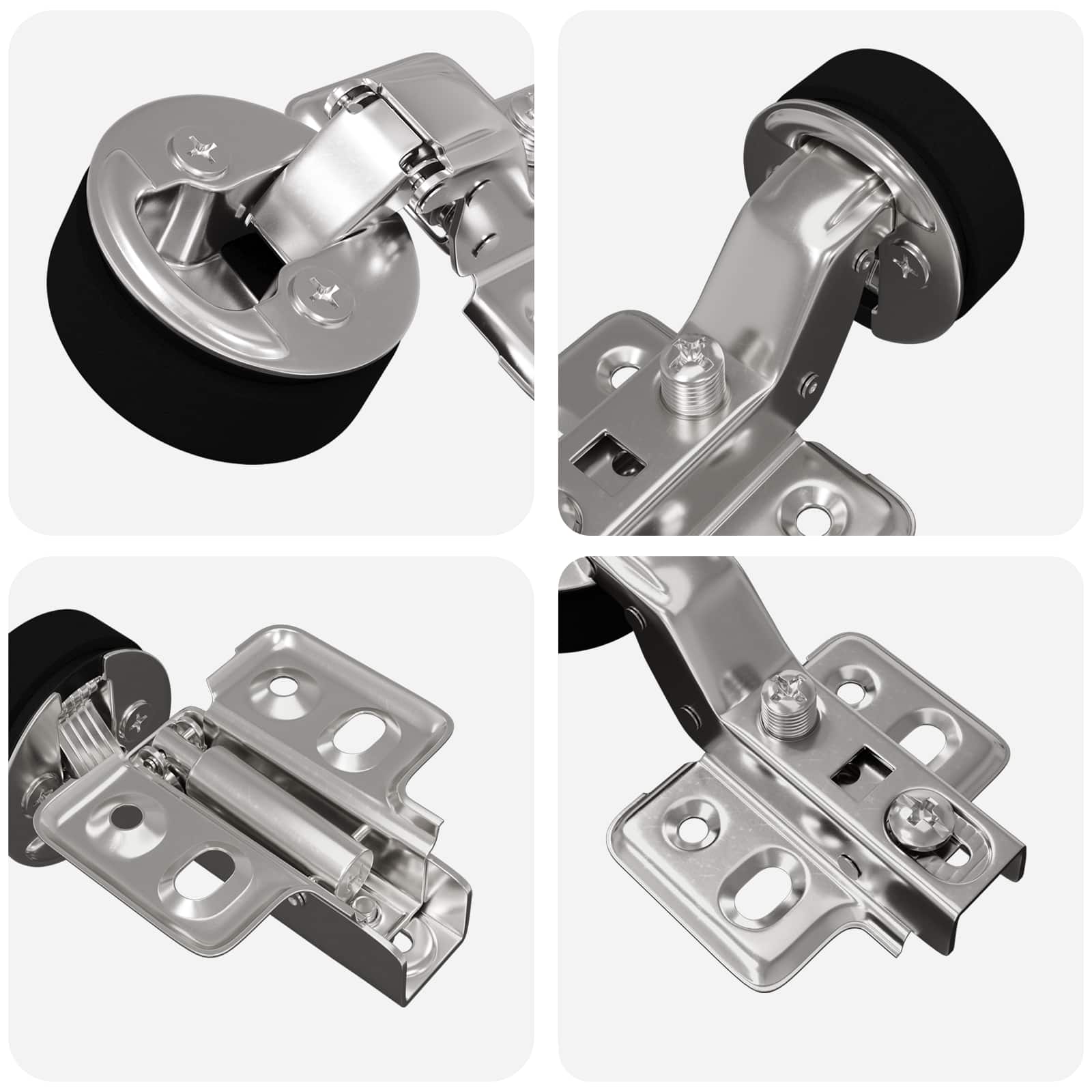 Scharnier 123 pcs Zilver 35 mm IJzer is nu te koop bij PeponiXL, paradijselijk wonen!