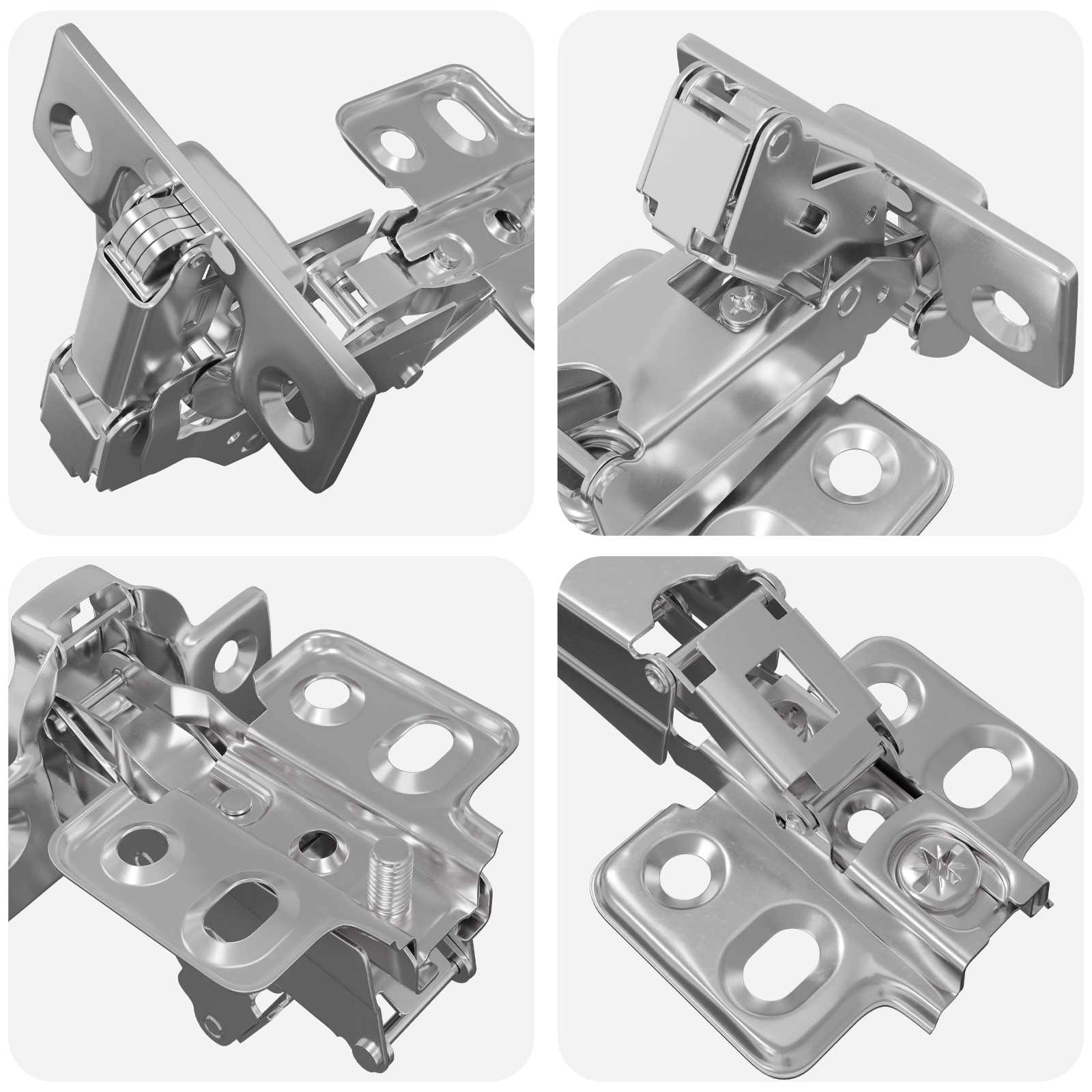 Scharnier 12 pcs Nikkel 139 x 64,1 x 10 mm IJzer is nu te koop bij PeponiXL, paradijselijk wonen!
