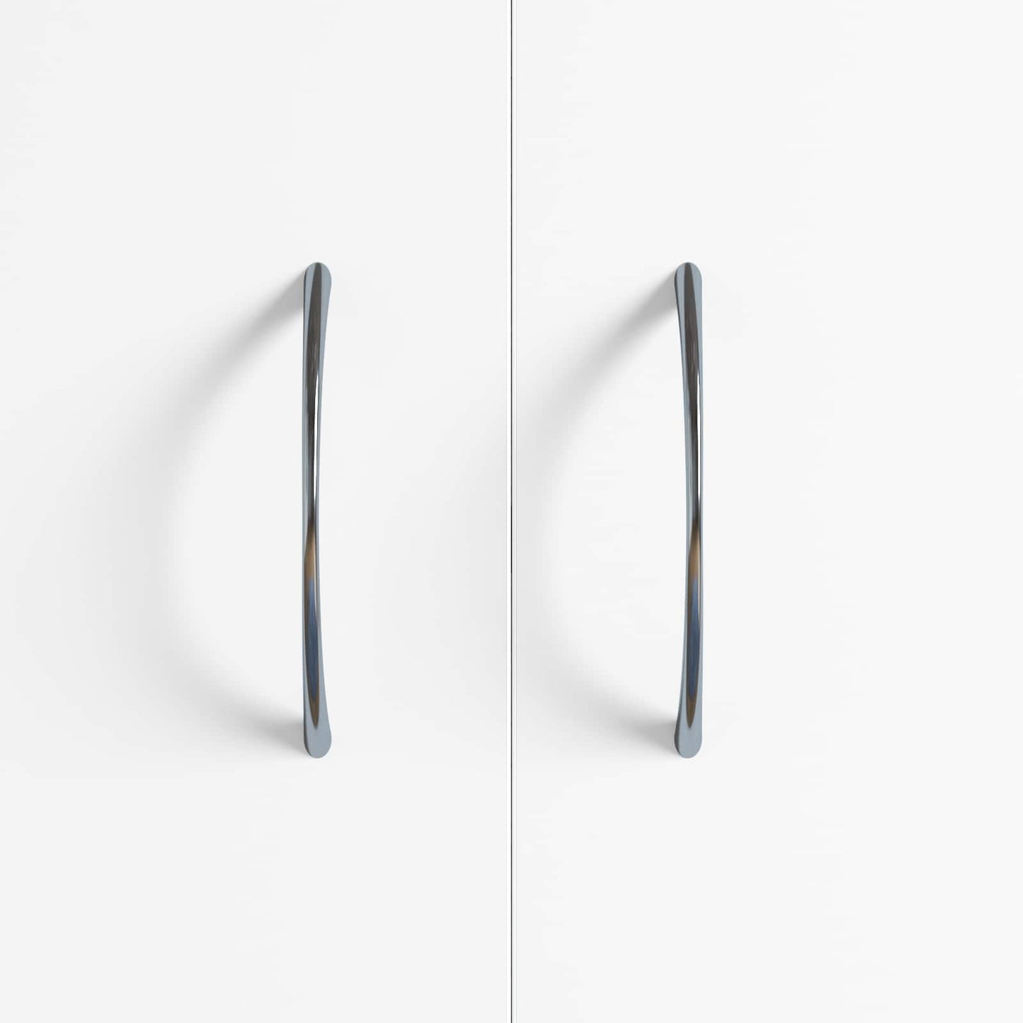 Handvat 2 pcs Zilver 107 x 3.6 x 23 mm Roestvrij staal is nu te koop bij PeponiXL, paradijselijk wonen!