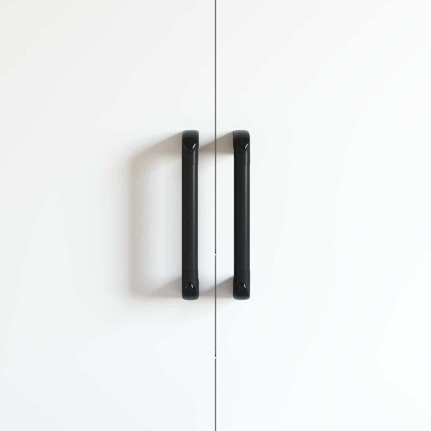 Handvat Effen 12 pcs Zwart 380 x 34 x 85 mm Aluminium en PP is nu te koop bij PeponiXL, paradijselijk wonen!