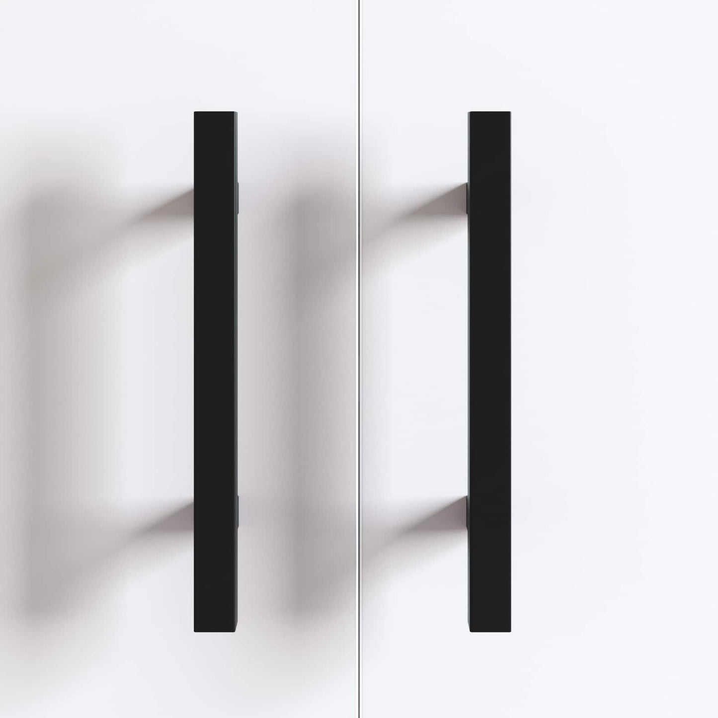 Kasthandgreep 2 pcs Zwart 150 x 12,3 x 35,2 mm Roestvrij staal is nu te koop bij PeponiXL, paradijselijk wonen!