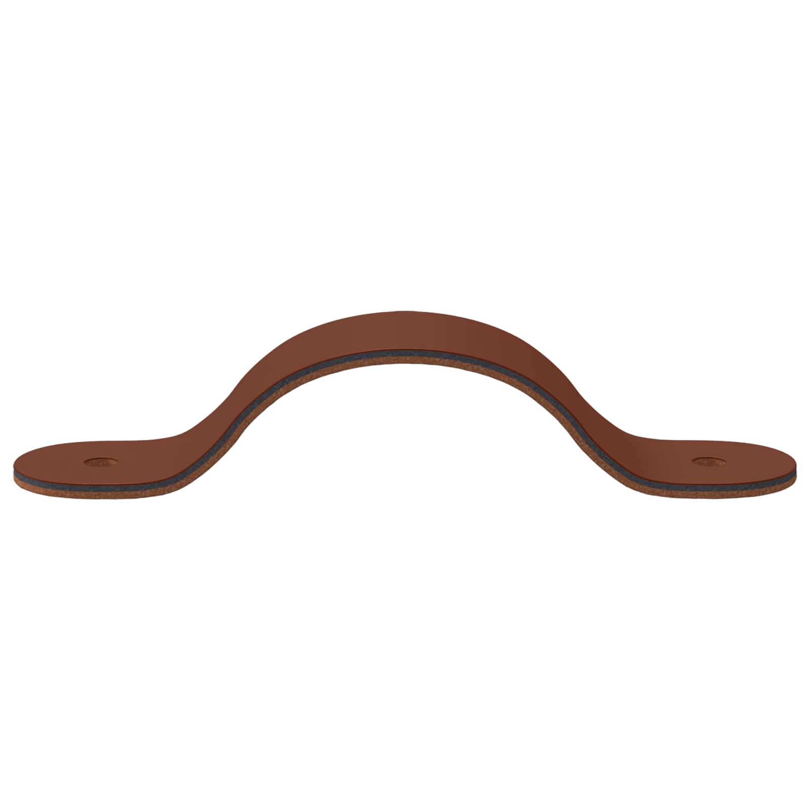 Kast Handvatten 2 pcs Bruin 140 x 25 x 2,3 mm PU is nu te koop bij PeponiXL, paradijselijk wonen!