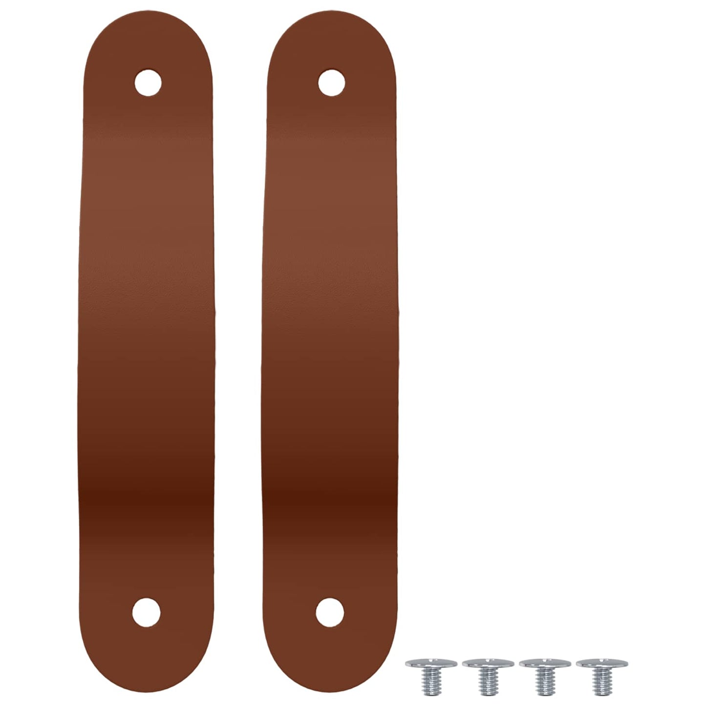 Kast Handvatten 2 pcs Bruin 140 x 25 x 2,3 mm PU is nu te koop bij PeponiXL, paradijselijk wonen!