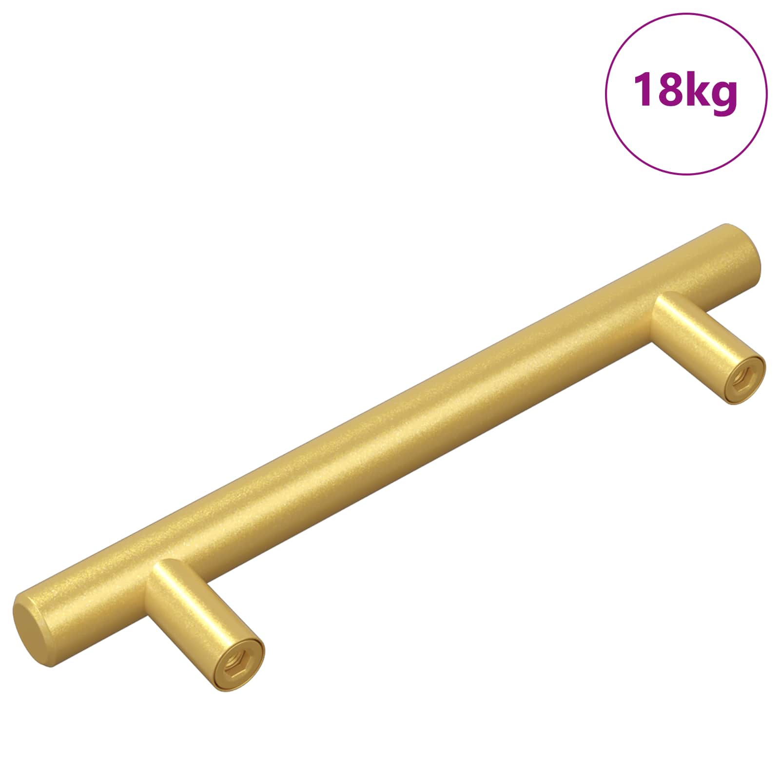 Kasthandgreep 510 pcs Goud 150 mm Roestvrij staal is nu te koop bij PeponiXL, paradijselijk wonen!