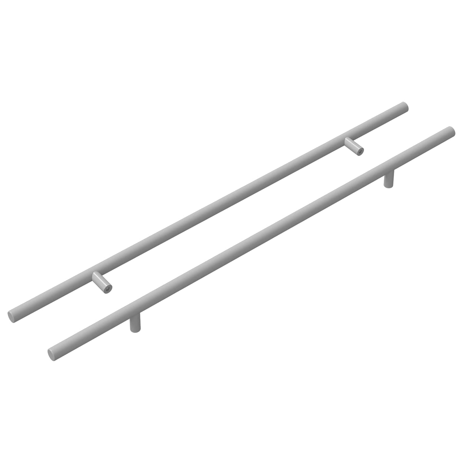 Handvat 2 pcs Zilver 500 mm Staal is nu te koop bij PeponiXL, paradijselijk wonen!