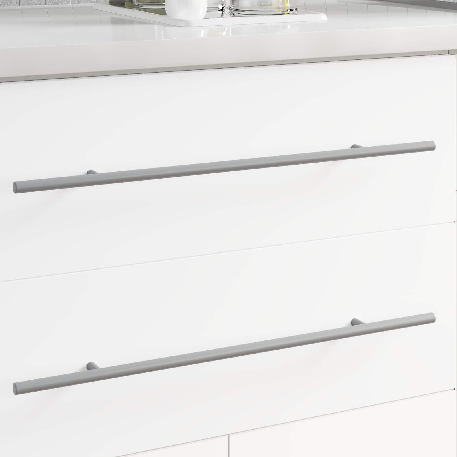 Handvat 12 pcs Zilver 500 mm Staal is nu te koop bij PeponiXL, paradijselijk wonen!