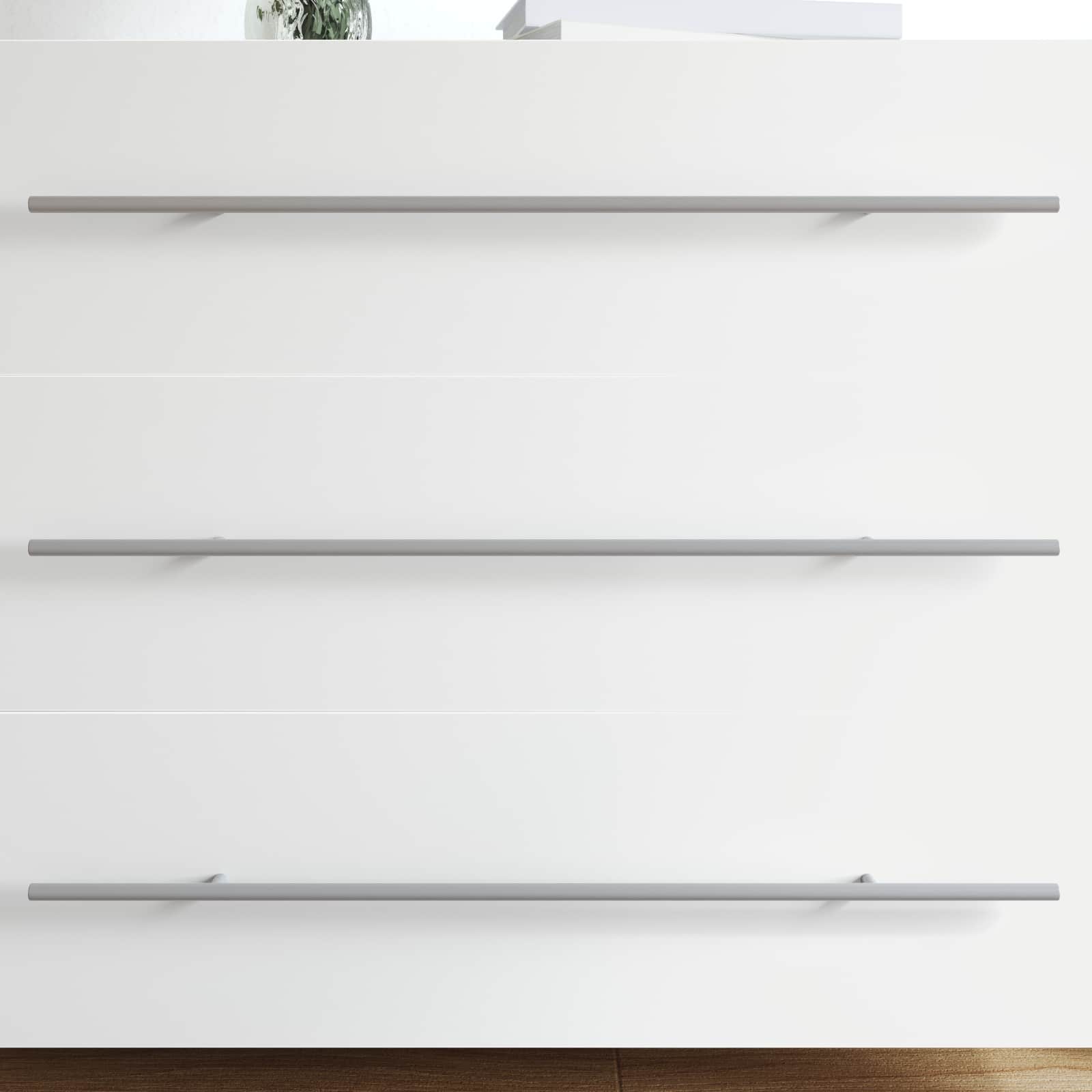 Kasthandgreep 12 pcs Zilver 700mm Roestvrij staal is nu te koop bij PeponiXL, paradijselijk wonen!