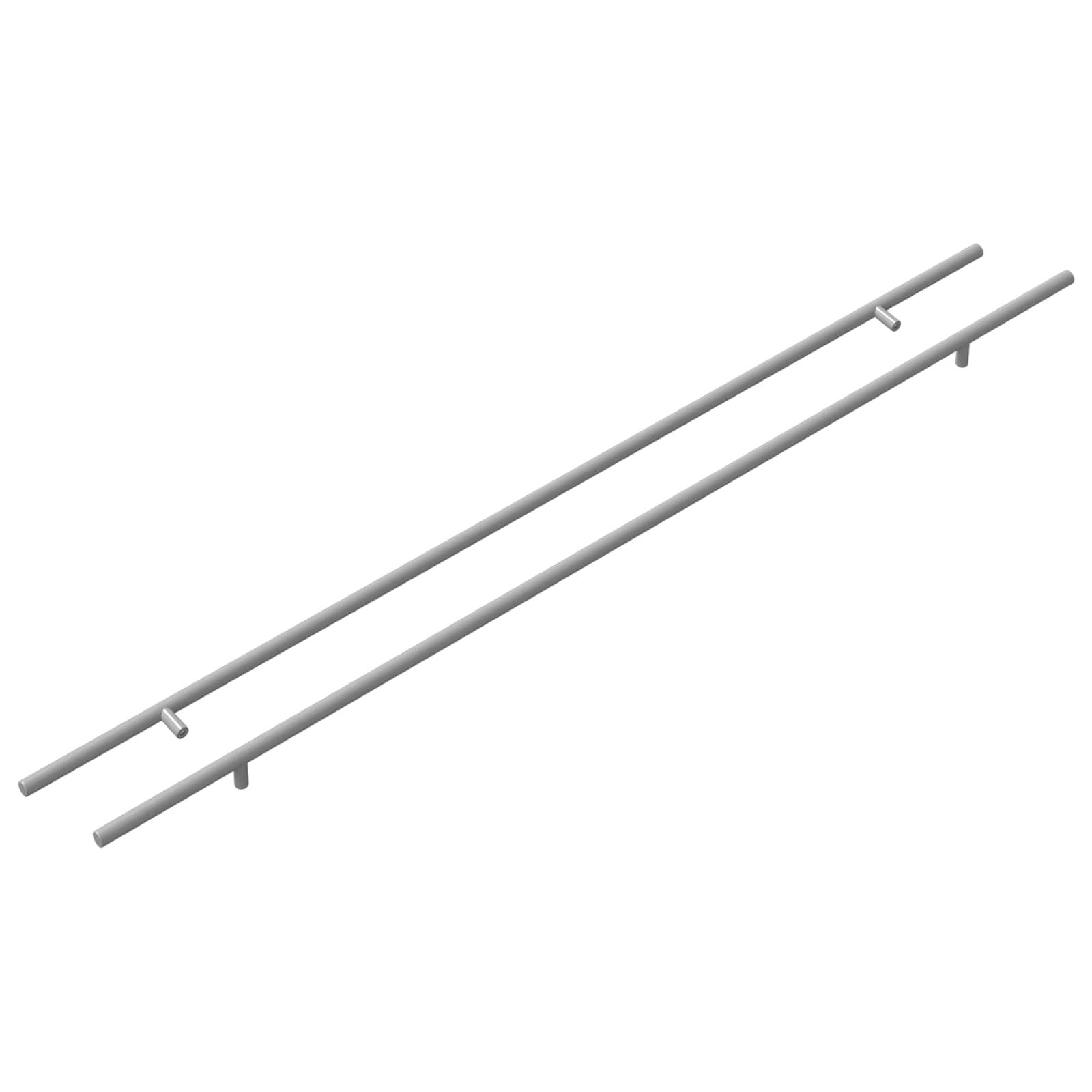 Kasthandgreep 2 pcs Zilver 900 mm Roestvrij staal is nu te koop bij PeponiXL, paradijselijk wonen!