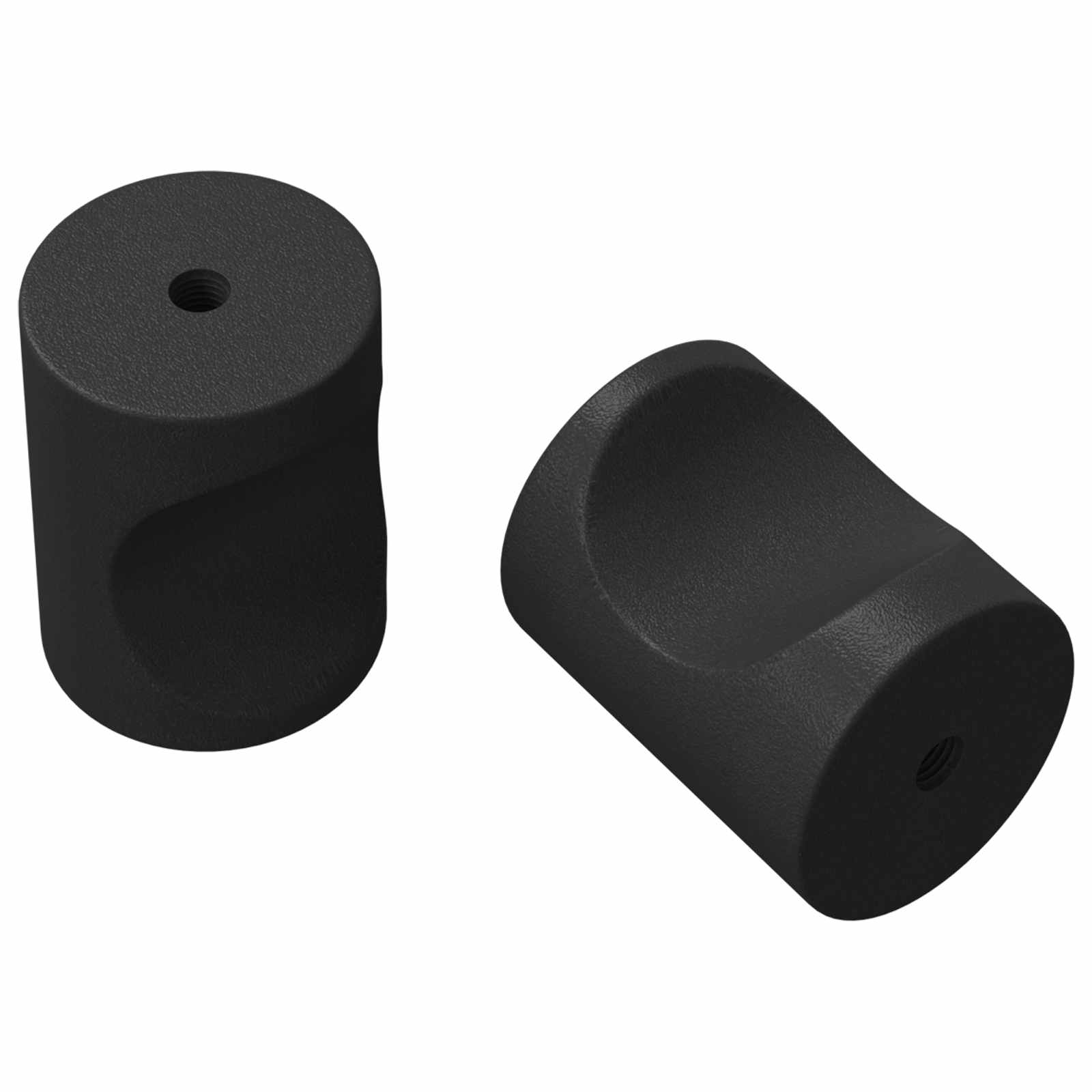 Kastknoppen 2 pcs Zwart M4 x 12 mm IJzer is nu te koop bij PeponiXL, paradijselijk wonen!