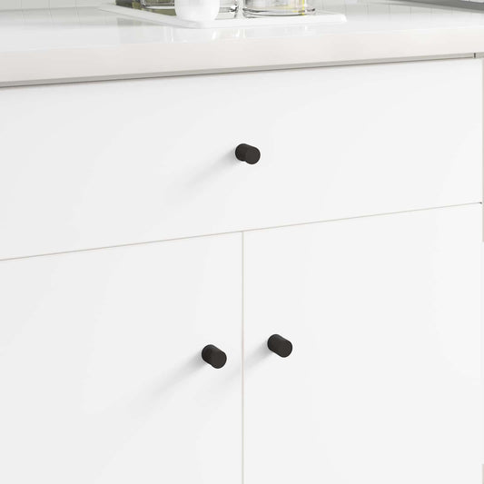 Kastknoppen 12 pcs Zwart M4 x 12 mm IJzer is nu te koop bij PeponiXL, paradijselijk wonen!