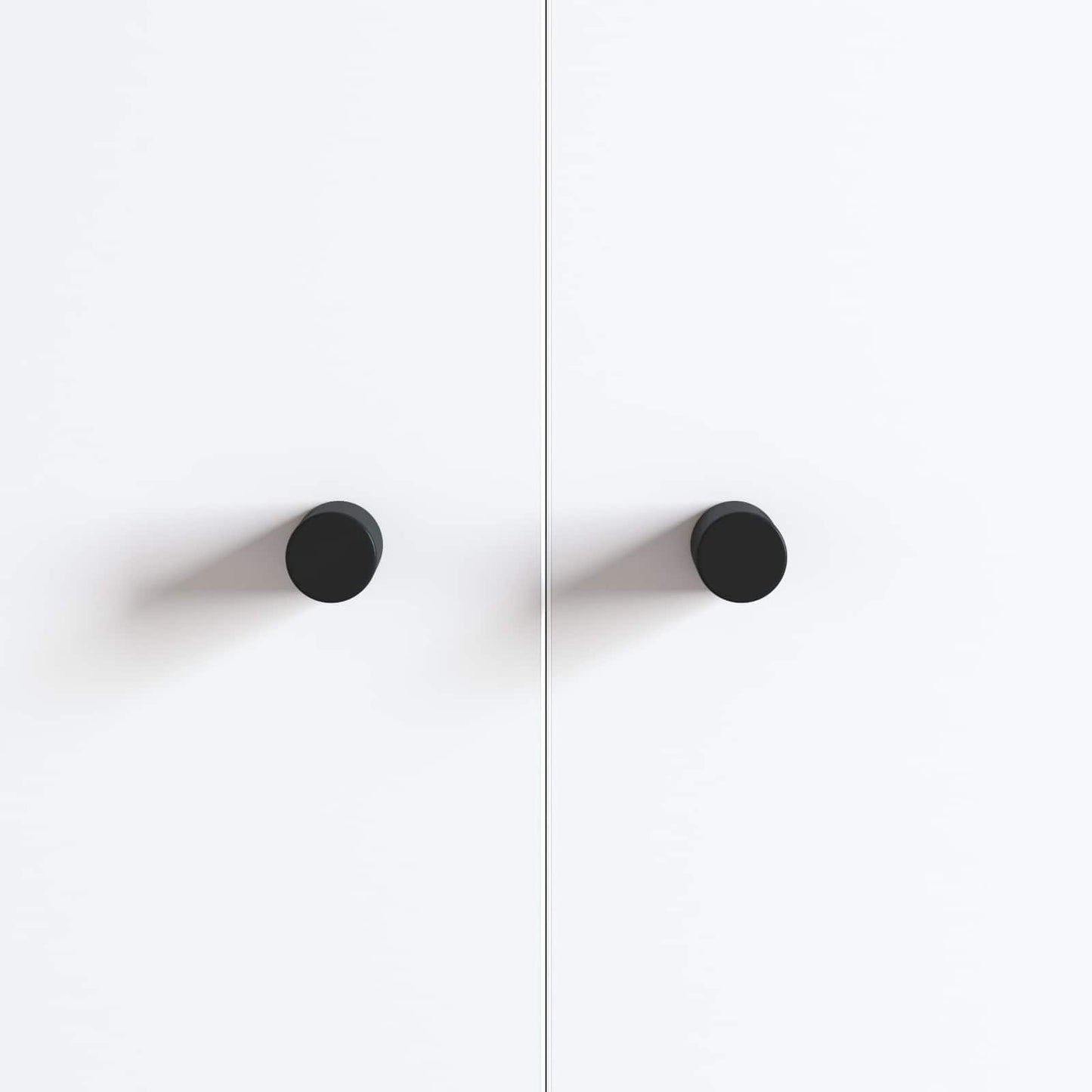 Kastknop 2 pcs Zwart 18 x 23 mm IJzer is nu te koop bij PeponiXL, paradijselijk wonen!