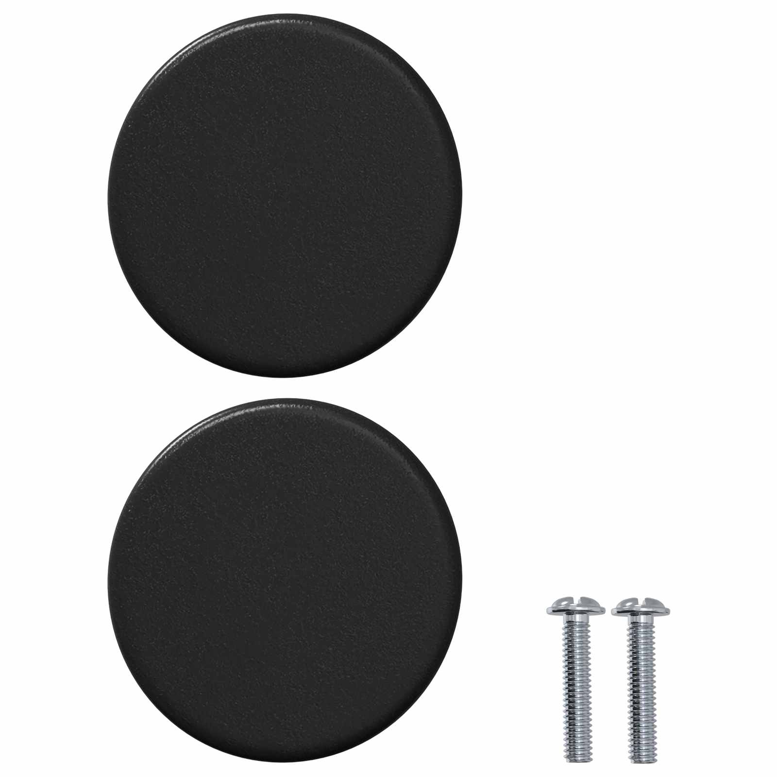 Kastknop 12 pcs Zwart 18 x 23 mm IJzer is nu te koop bij PeponiXL, paradijselijk wonen!