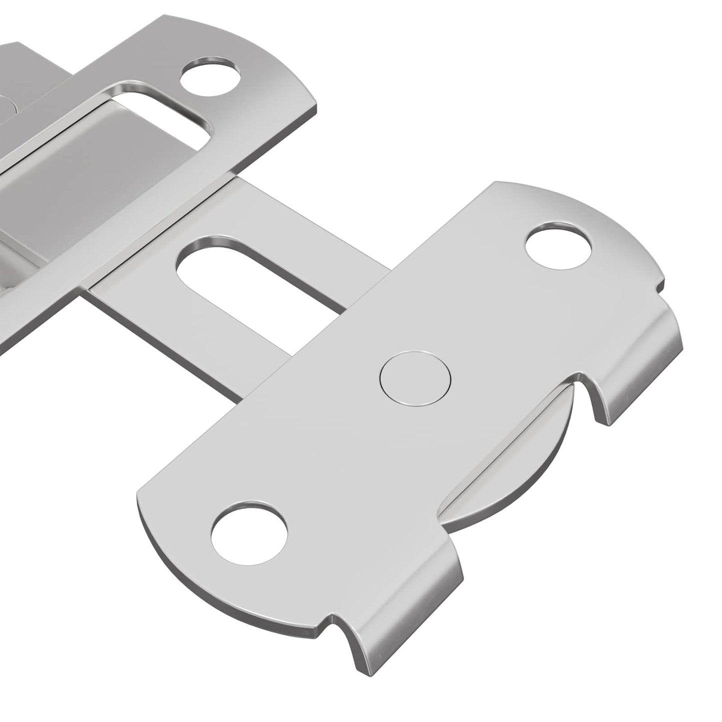 Deurslot 2 pcs Zilver 70 x 8 mm Staal is nu te koop bij PeponiXL, paradijselijk wonen!