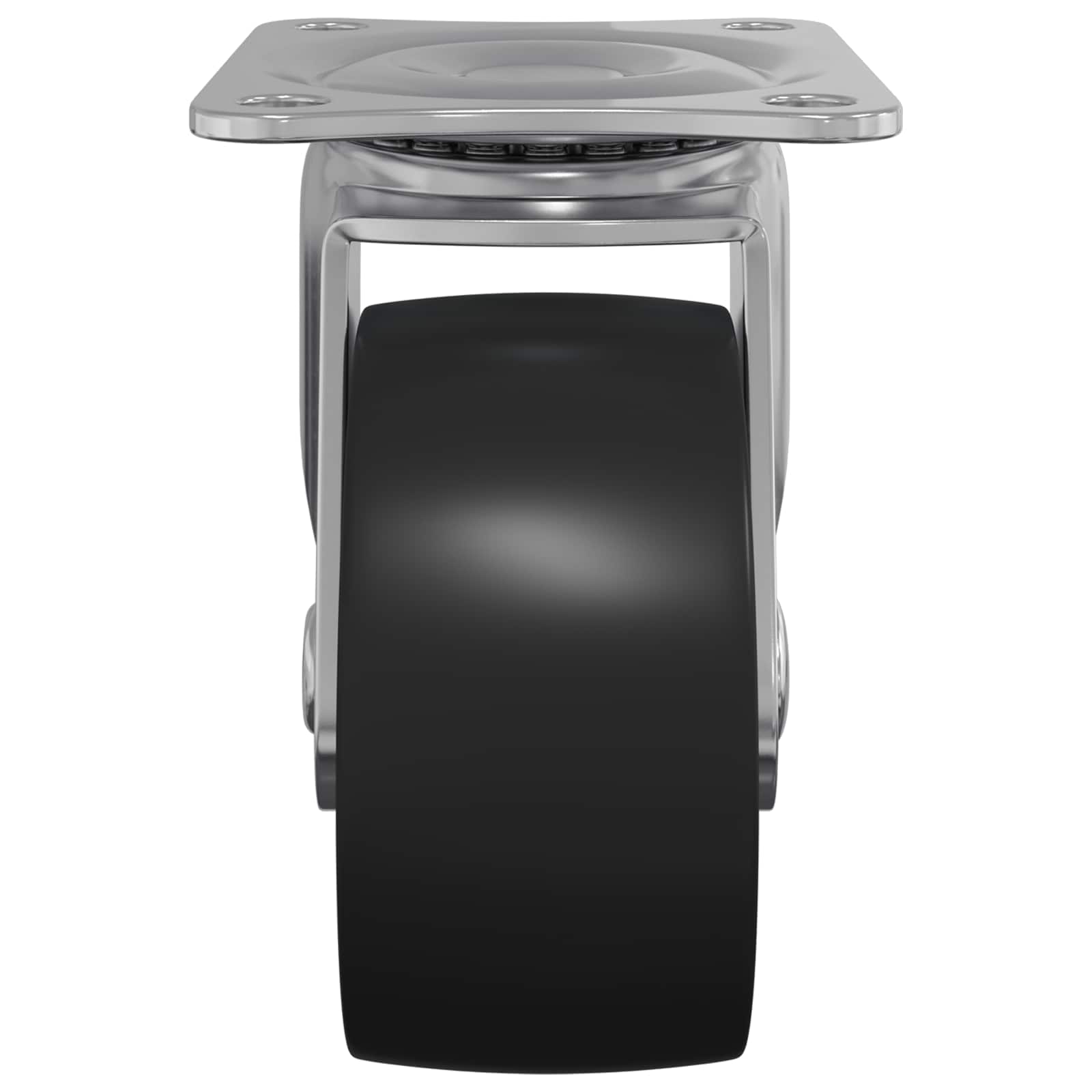 Zwenkwiel 12 pcs Zilver 60 x 60 x 50 mm IJs en nylon is nu te koop bij PeponiXL, paradijselijk wonen!