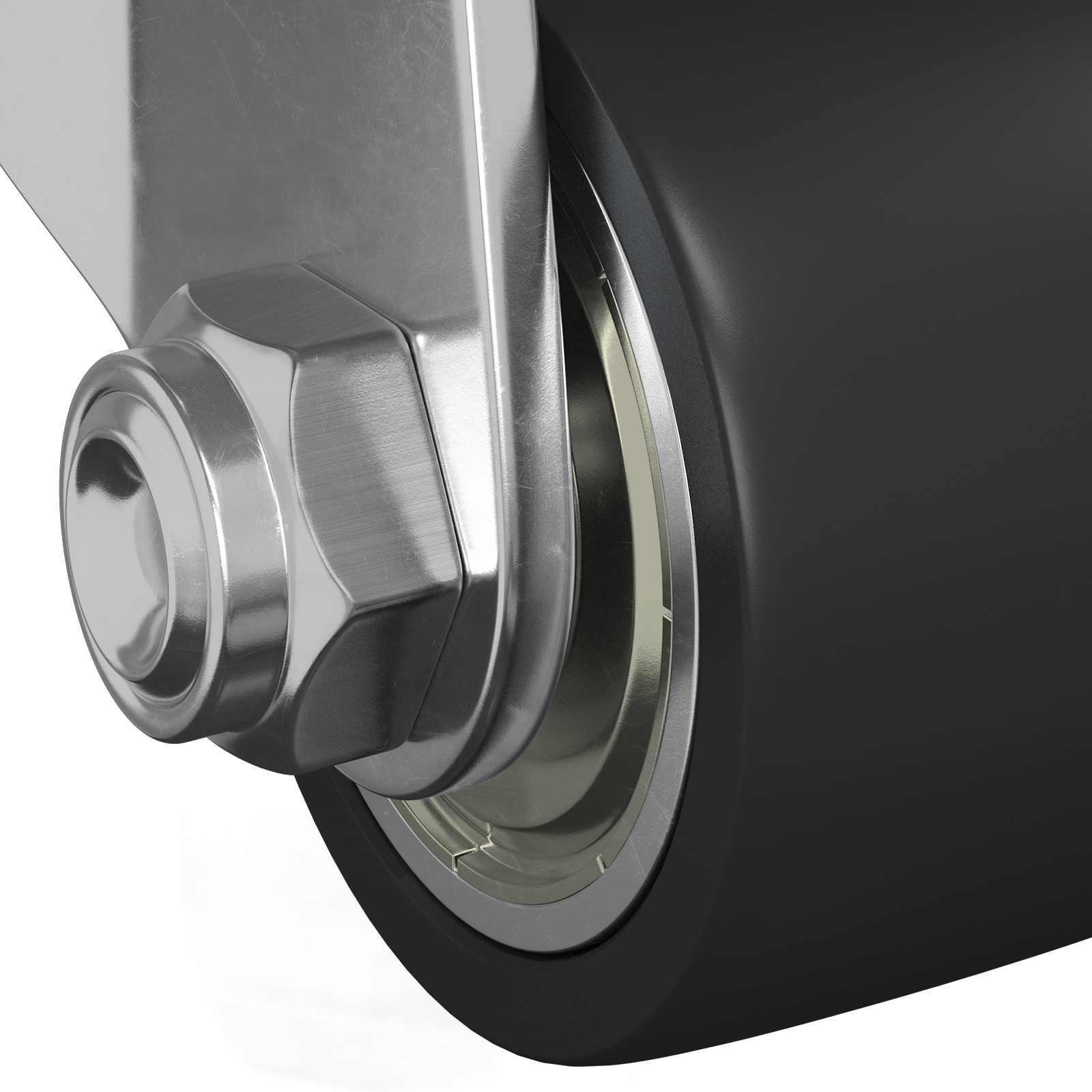 Caster 12 pcs Zilver 44,1 x 44,1 x 1,95 mm Nylon is nu te koop bij PeponiXL, paradijselijk wonen!