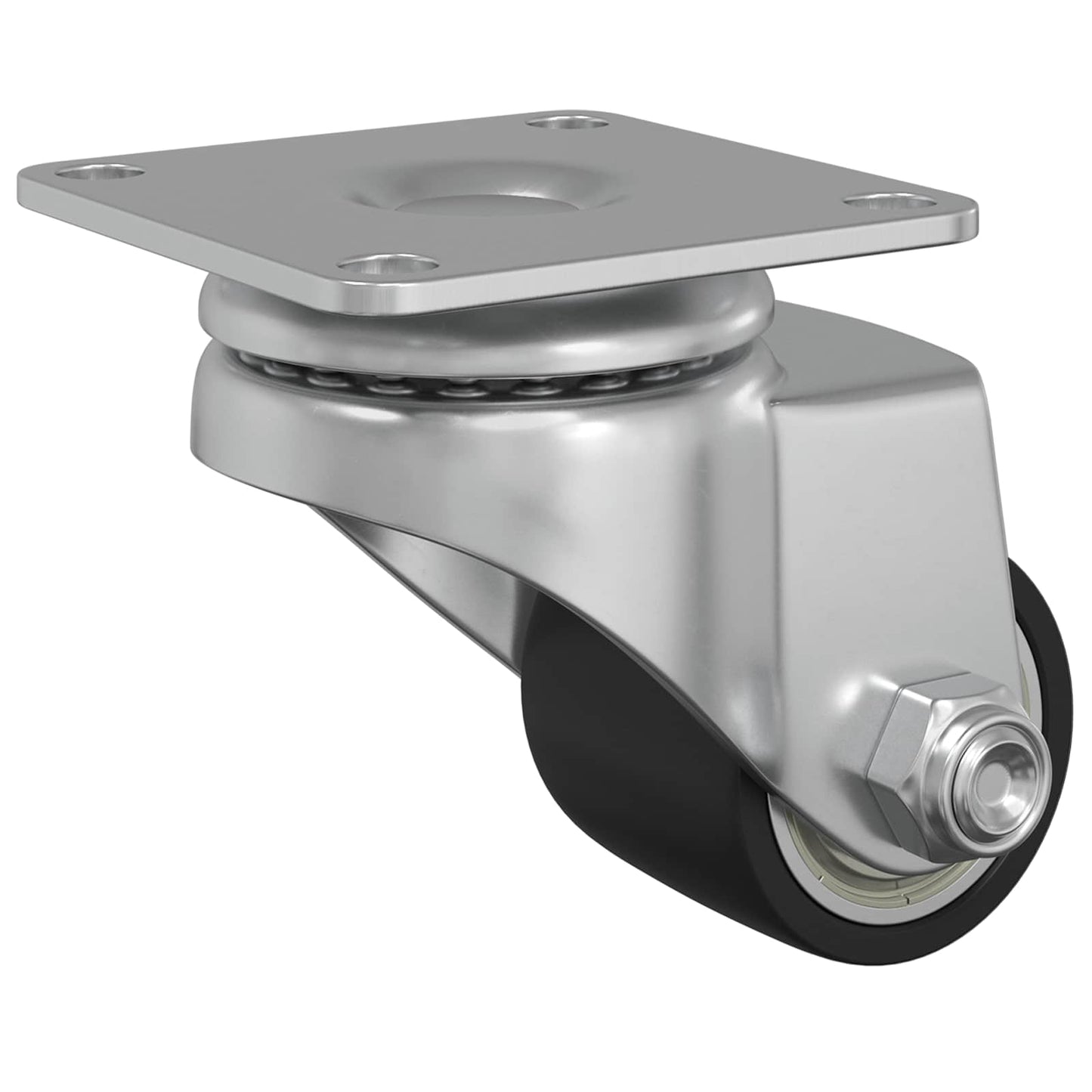 Caster 12 pcs Zilver 44,1 x 44,1 x 1,95 mm Nylon is nu te koop bij PeponiXL, paradijselijk wonen!