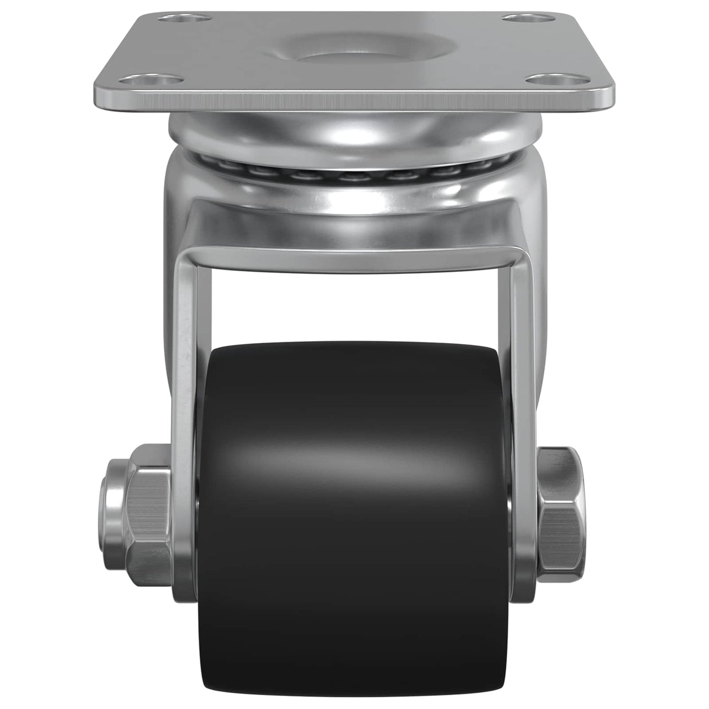 Caster 12 pcs Zilver 44,1 x 44,1 x 1,95 mm Nylon is nu te koop bij PeponiXL, paradijselijk wonen!