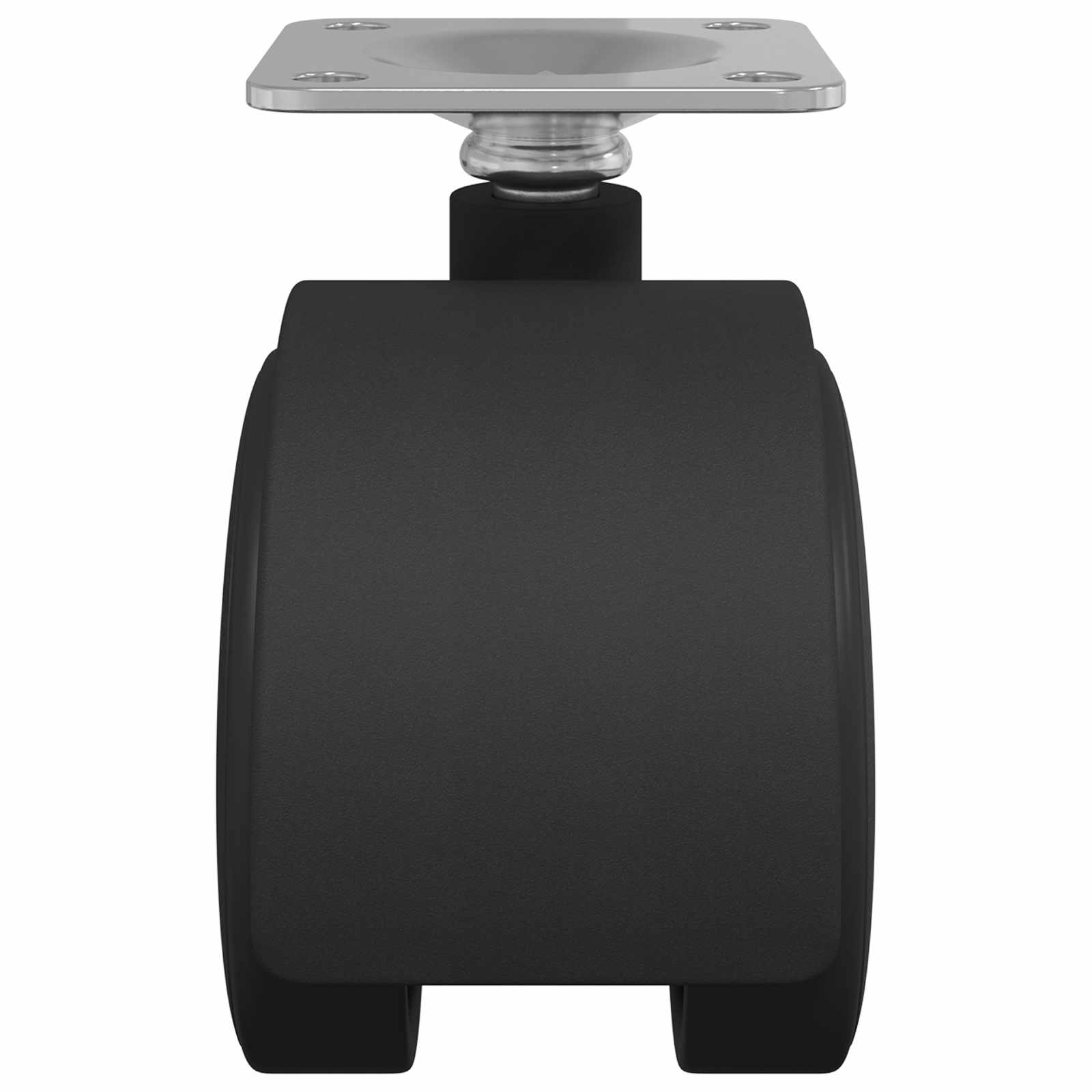Zwenkwiel 2 pcs Zwart 39,5 x 39,5 x 37,8 mm Ijzer en PP is nu te koop bij PeponiXL, paradijselijk wonen!